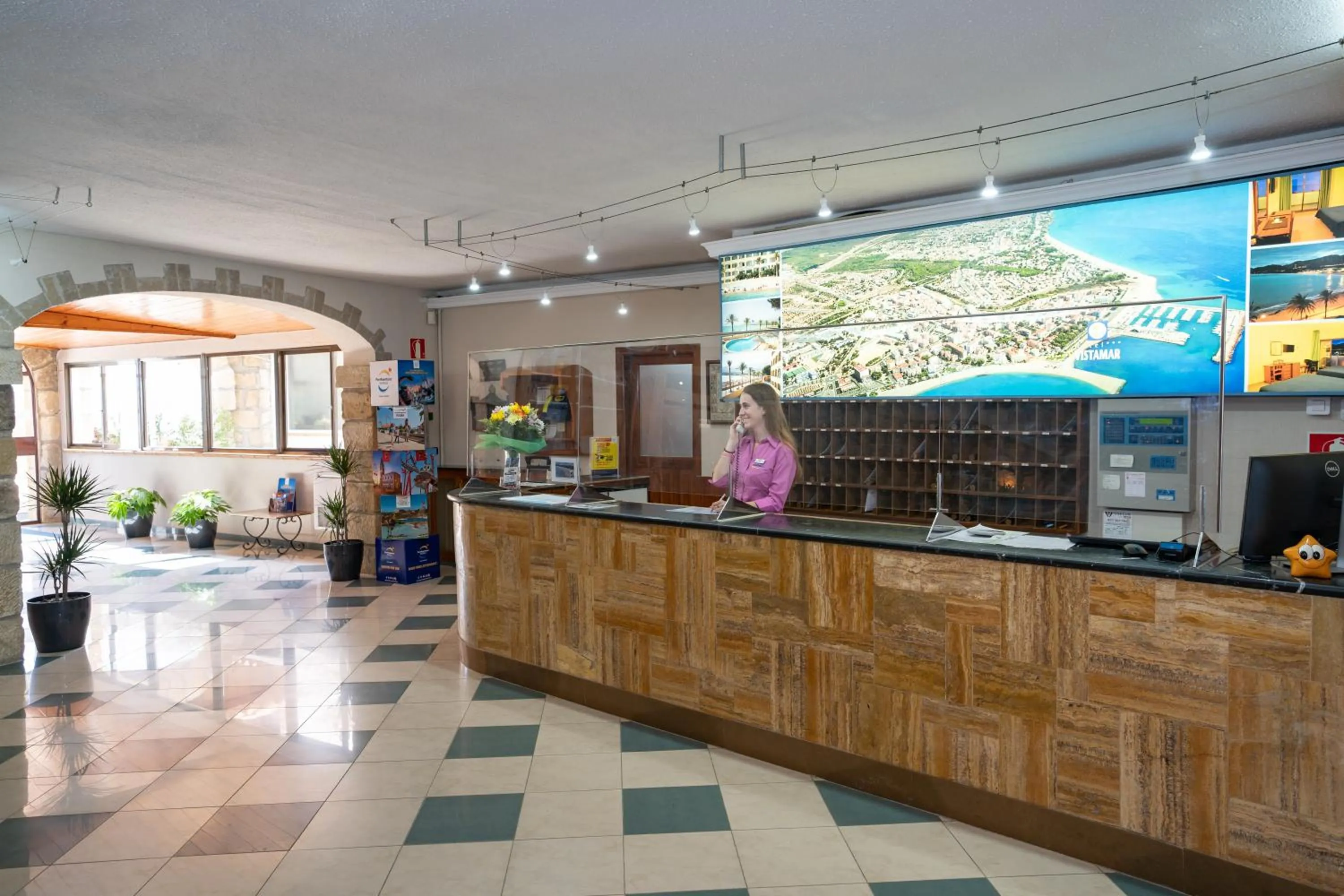 Lobby or reception in Medplaya Hotel Vistamar Costa Dorada