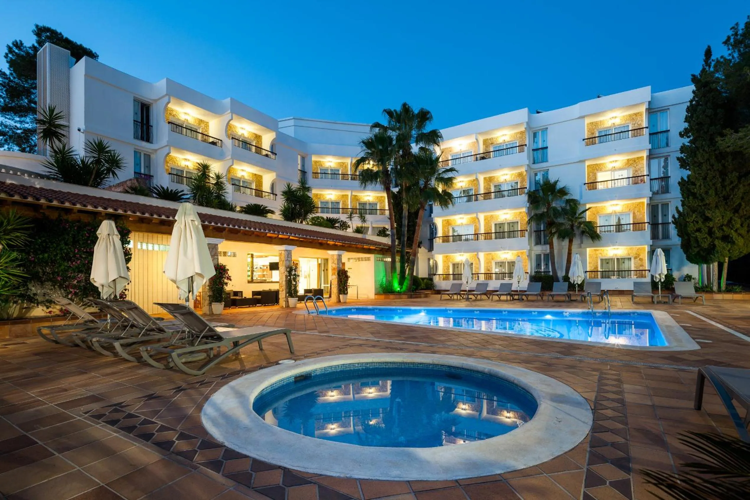 Patio in Suite Hotel S'Argamassa Palace