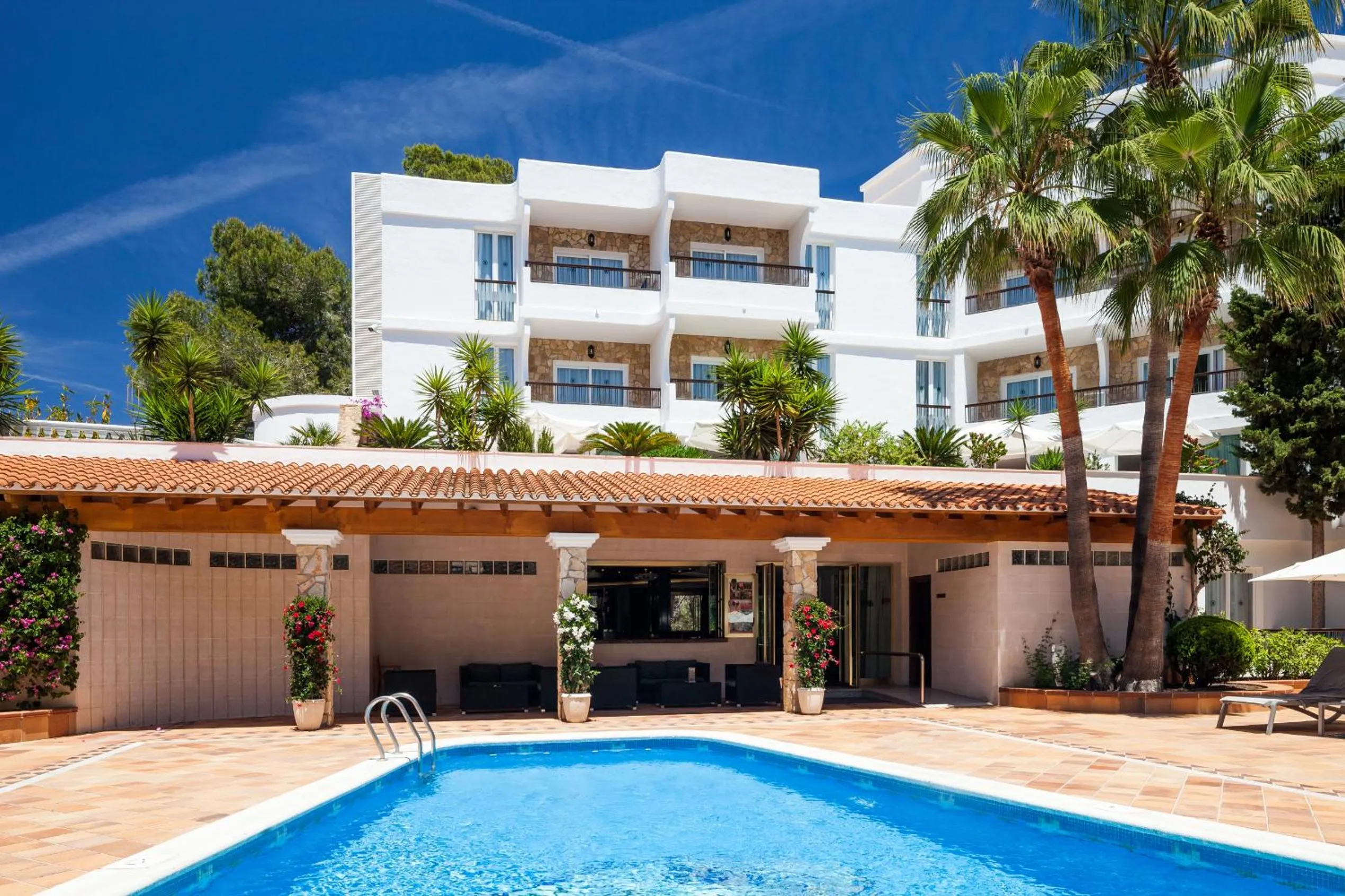 Patio in Suite Hotel S'Argamassa Palace