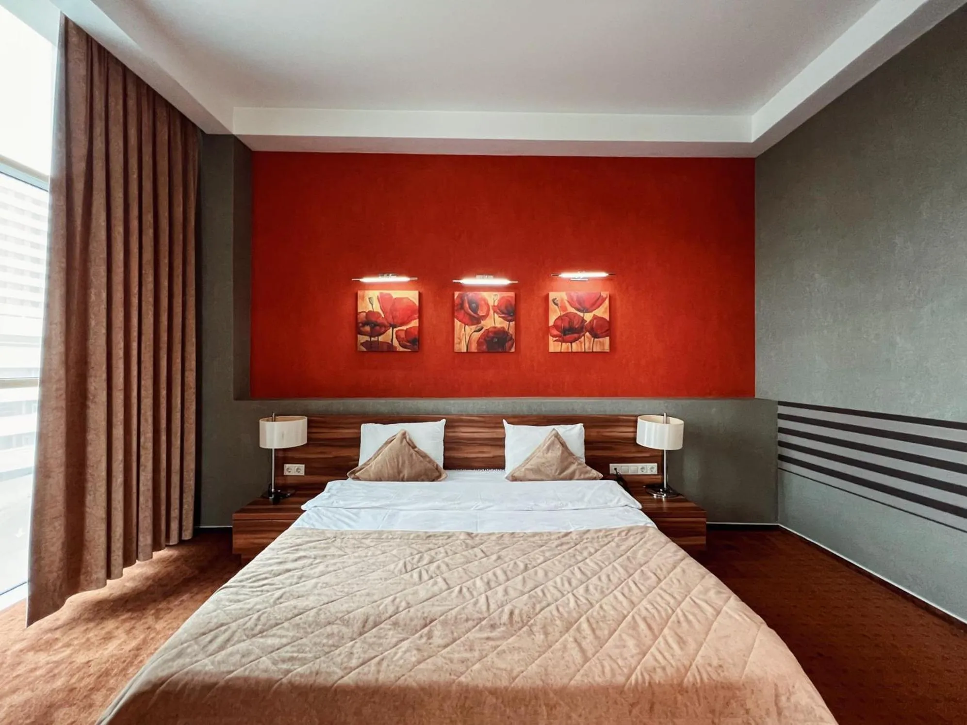 Bed in Avenue Hotel Baku by Smart