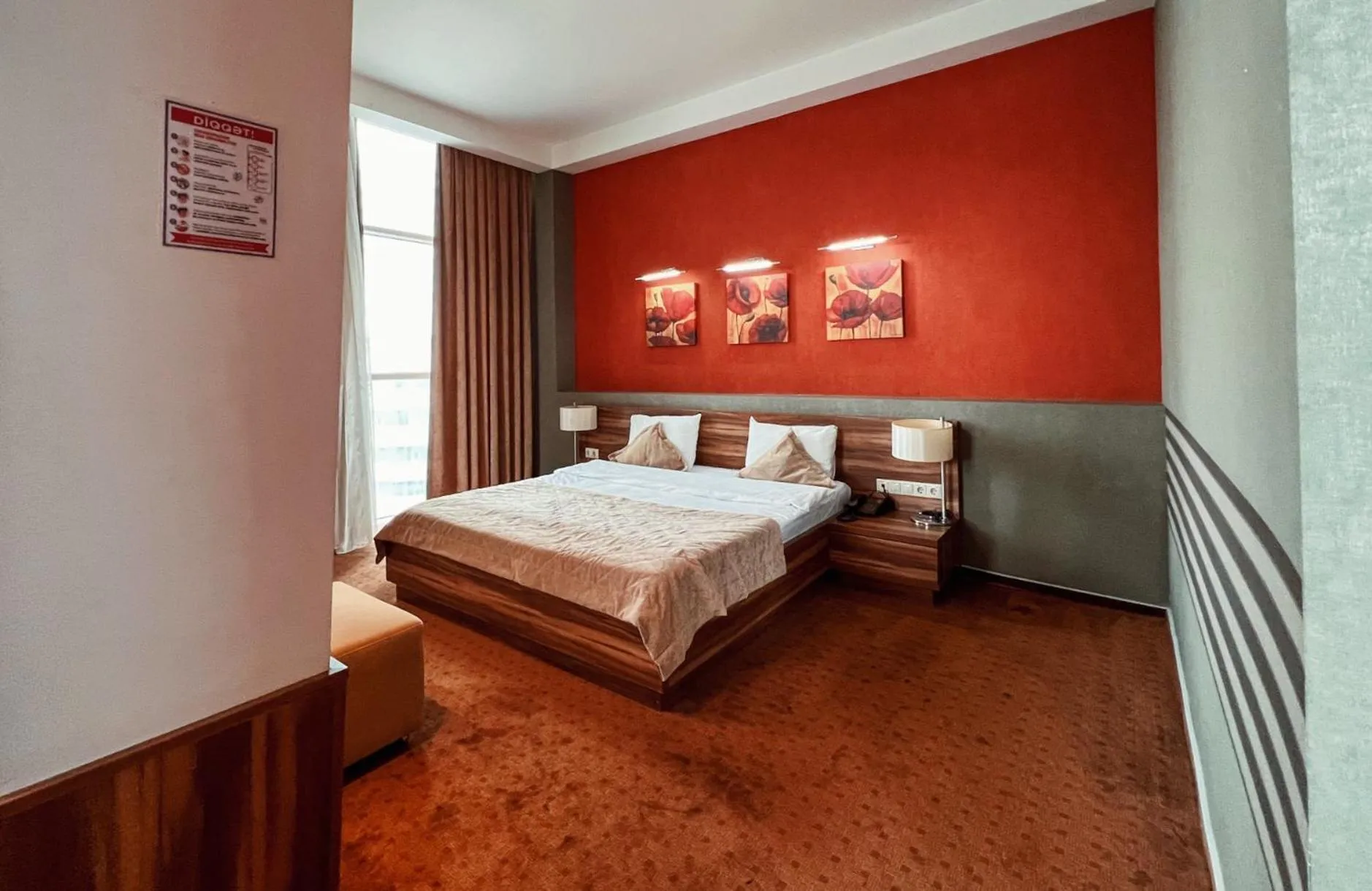 Bed in Avenue Hotel Baku by Smart