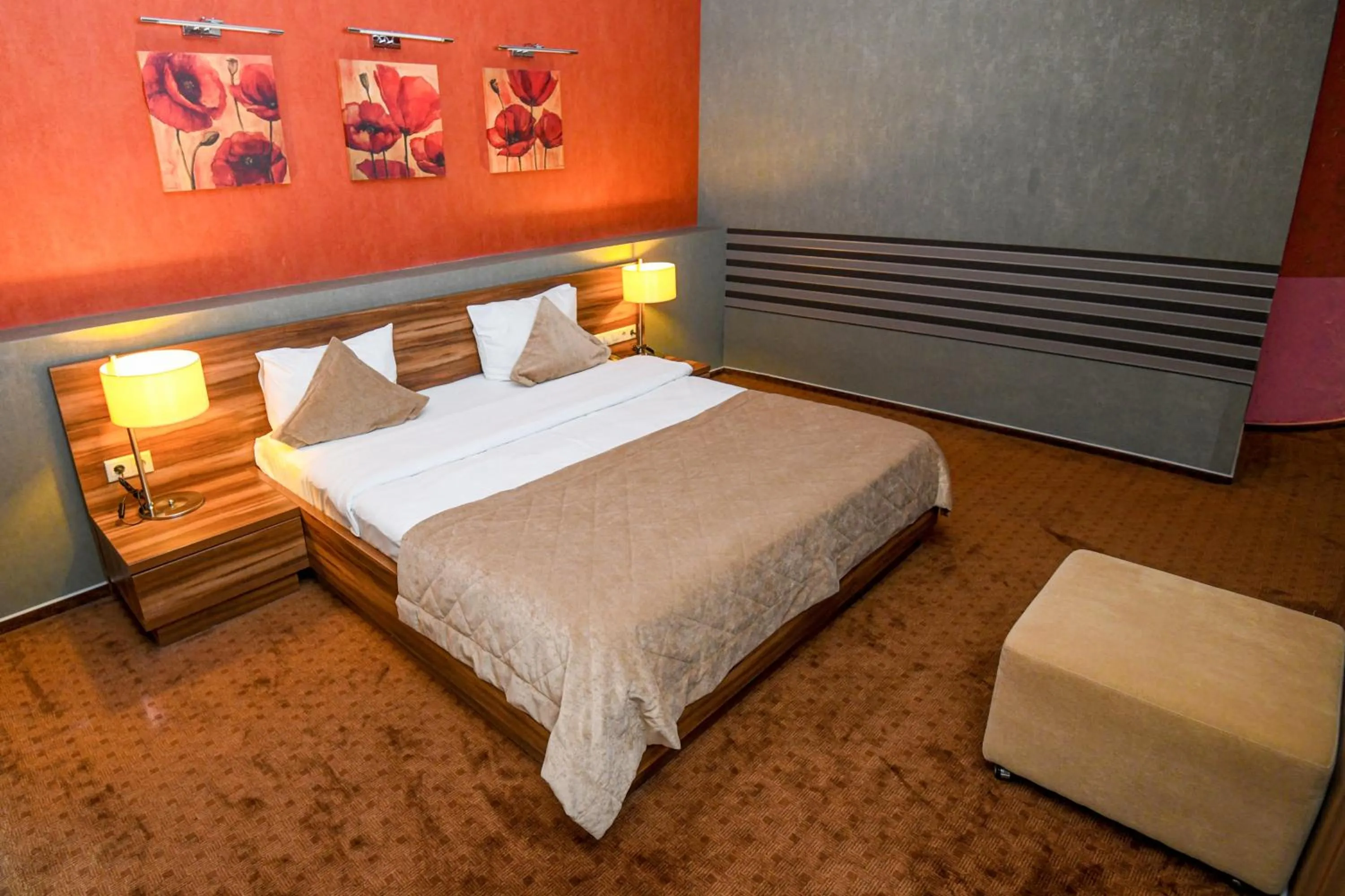 Bed in Avenue Hotel Baku by Smart