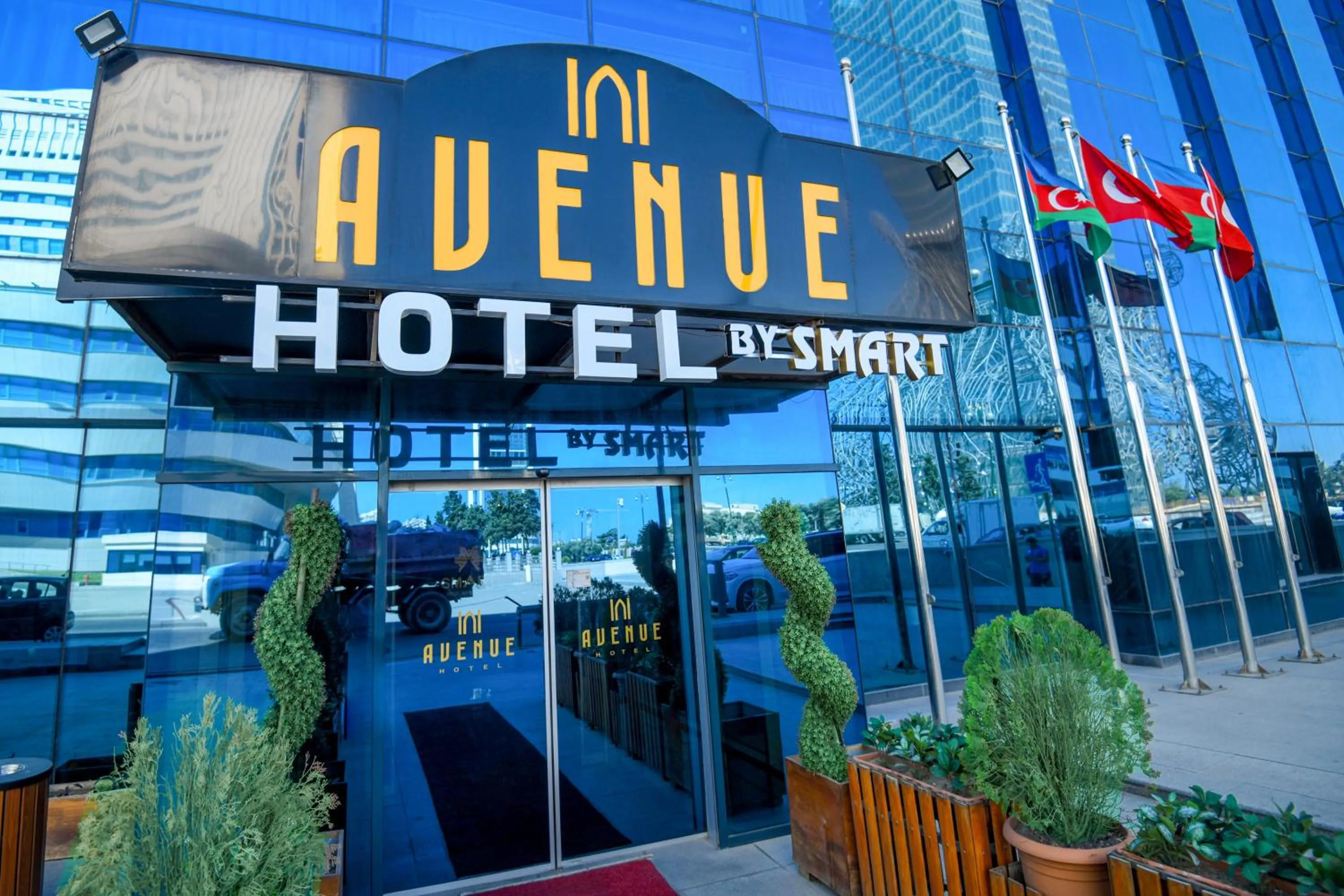 Property building in Avenue Hotel Baku by Smart