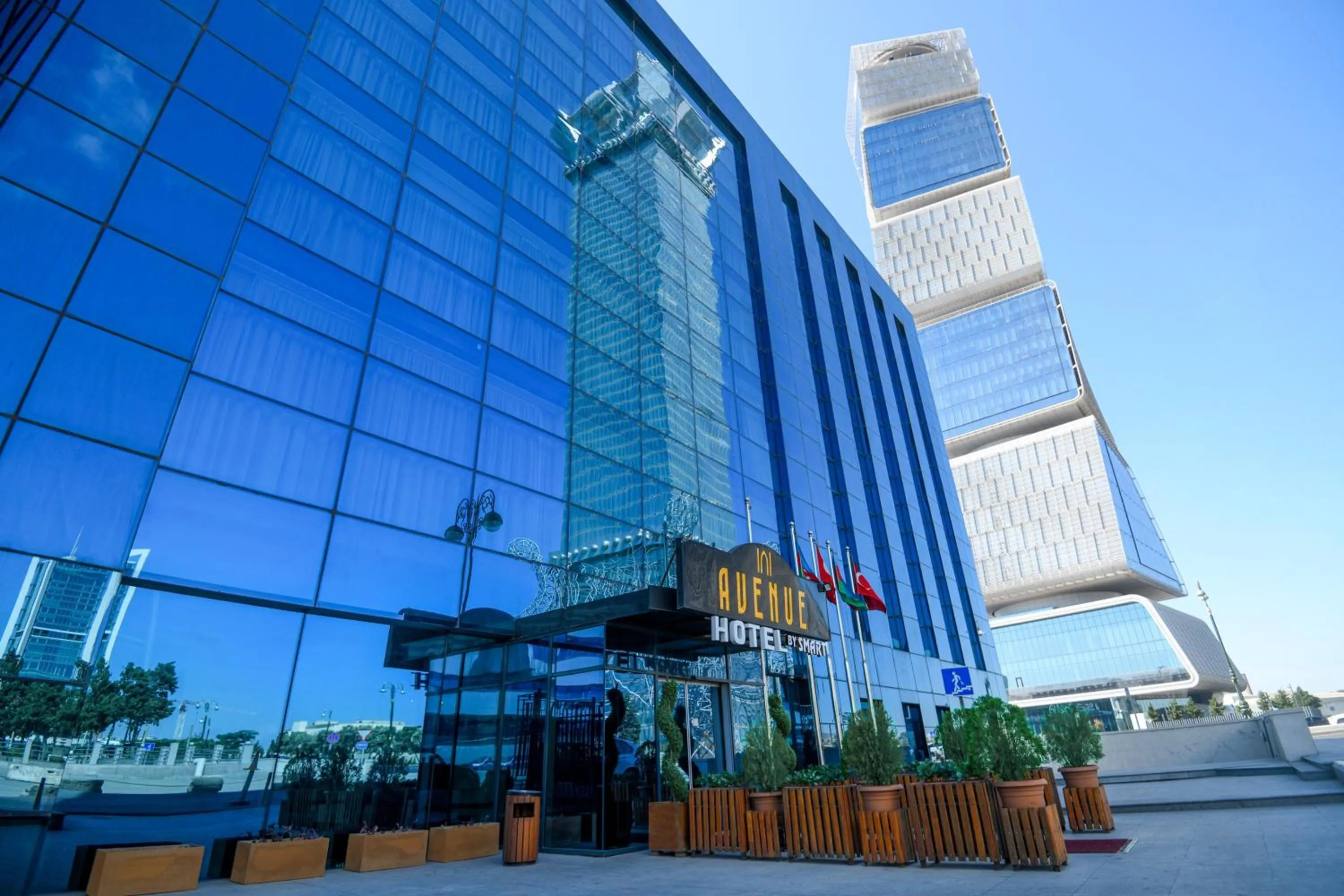 Property building in Avenue Hotel Baku by Smart