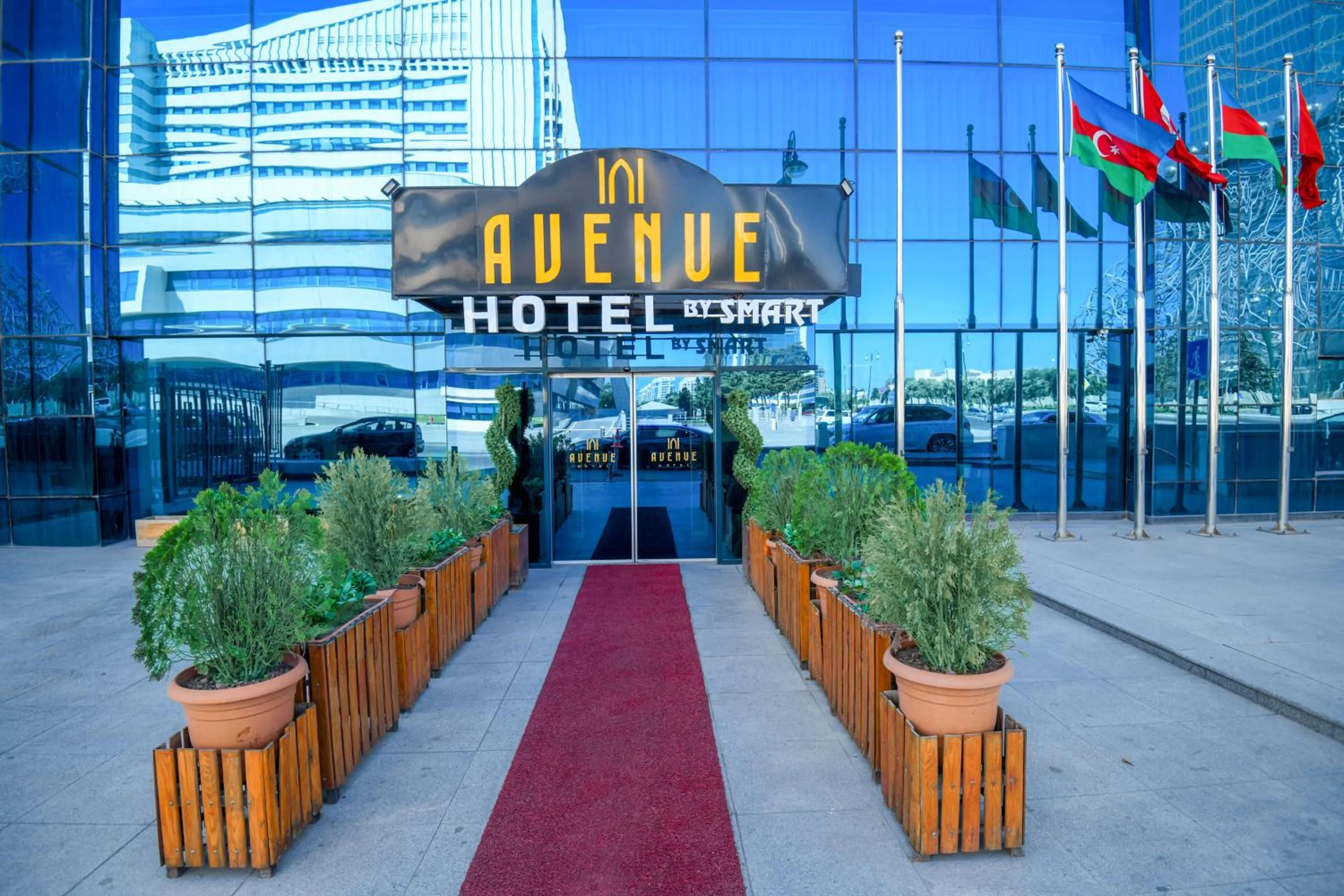 Property building in Avenue Hotel Baku by Smart