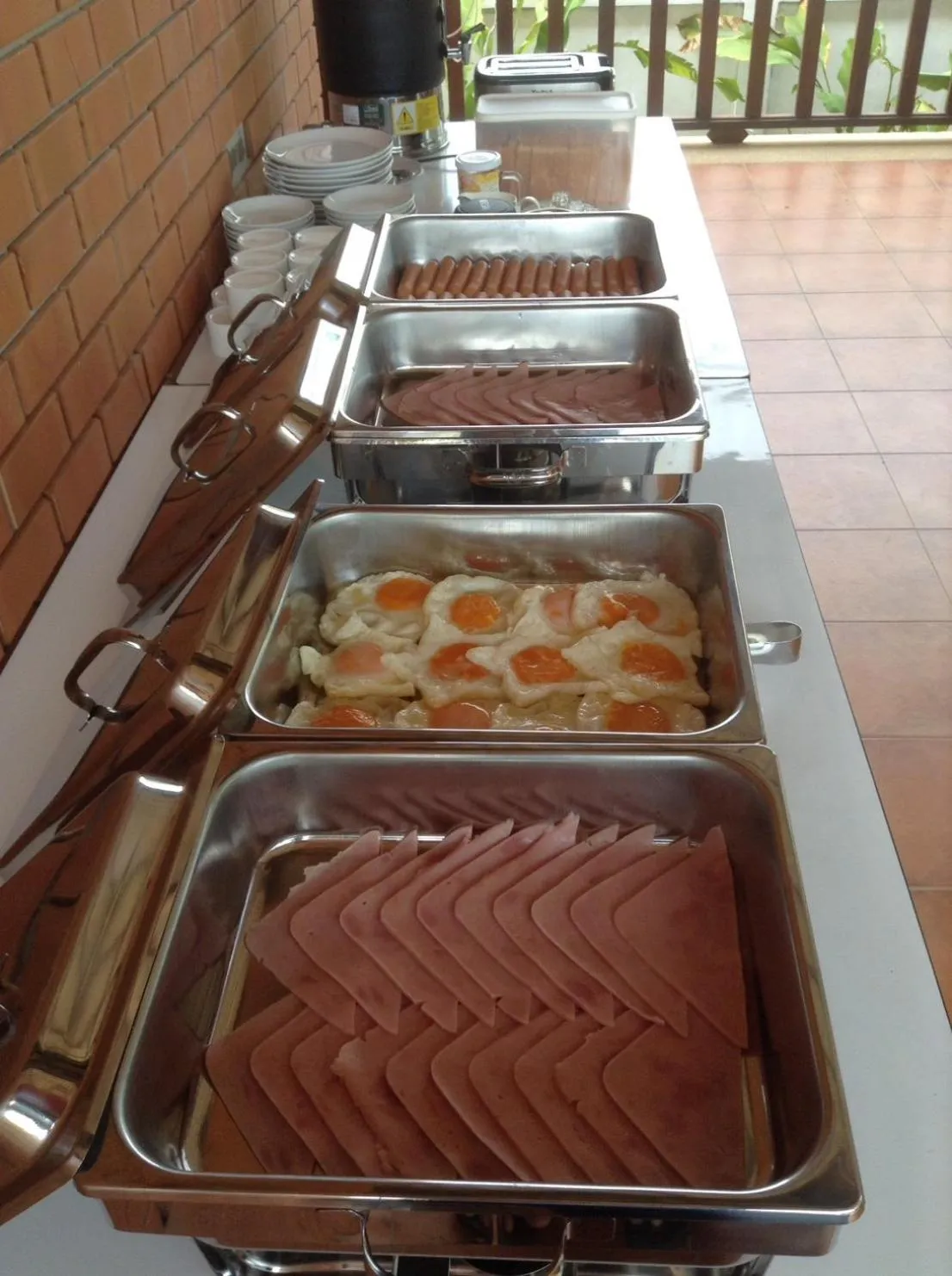 Breakfast in Waterside Resort