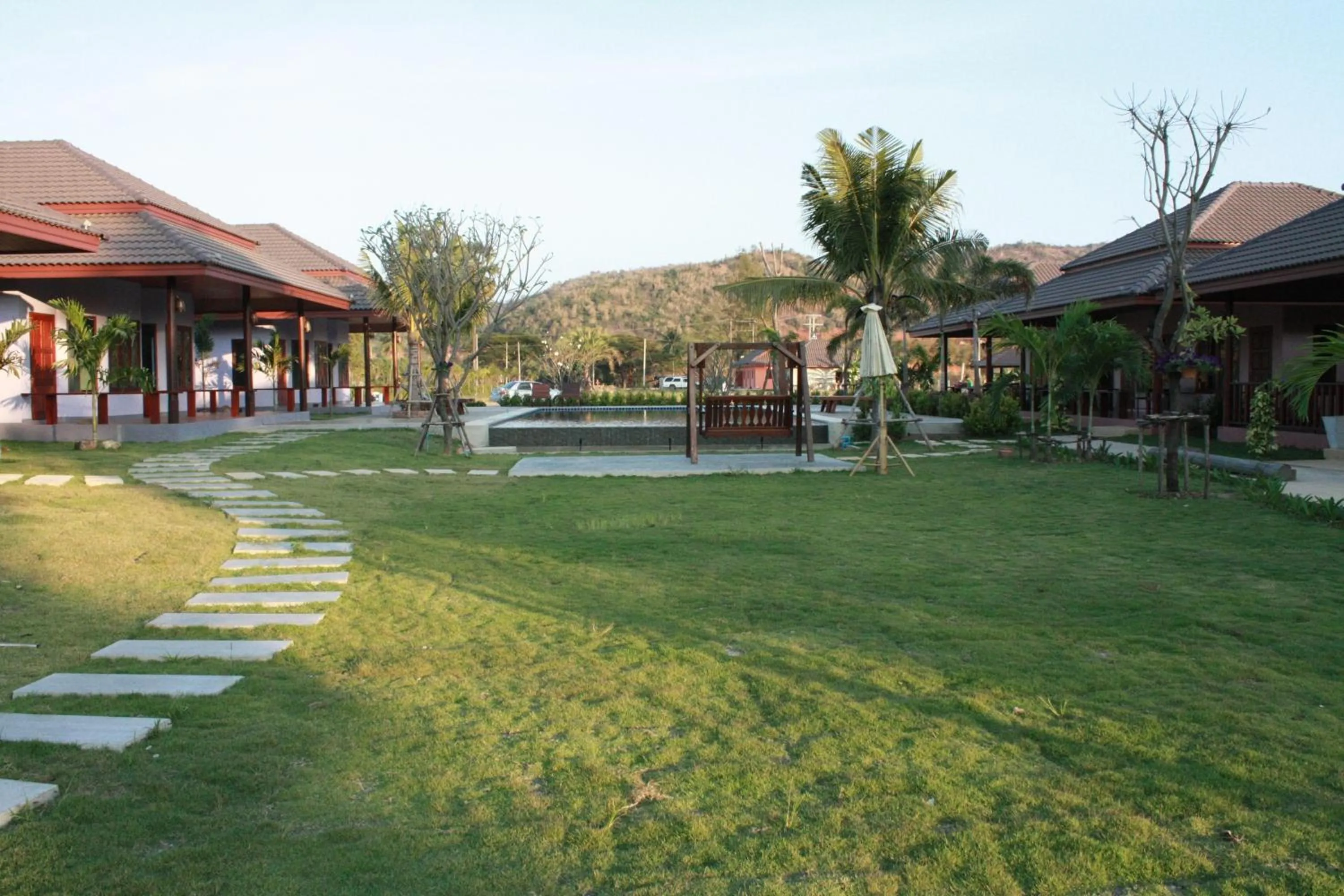 Garden in Waterside Resort