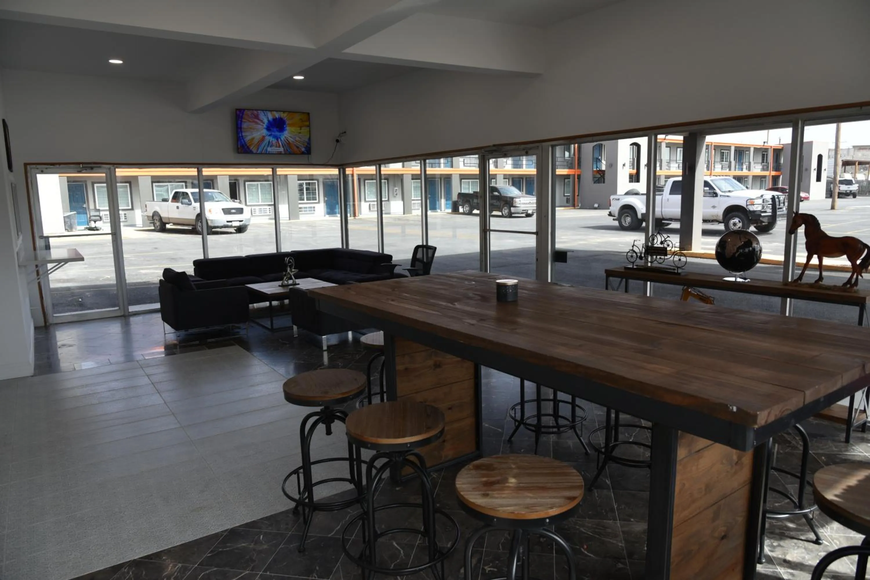 Library in Town Place Studio