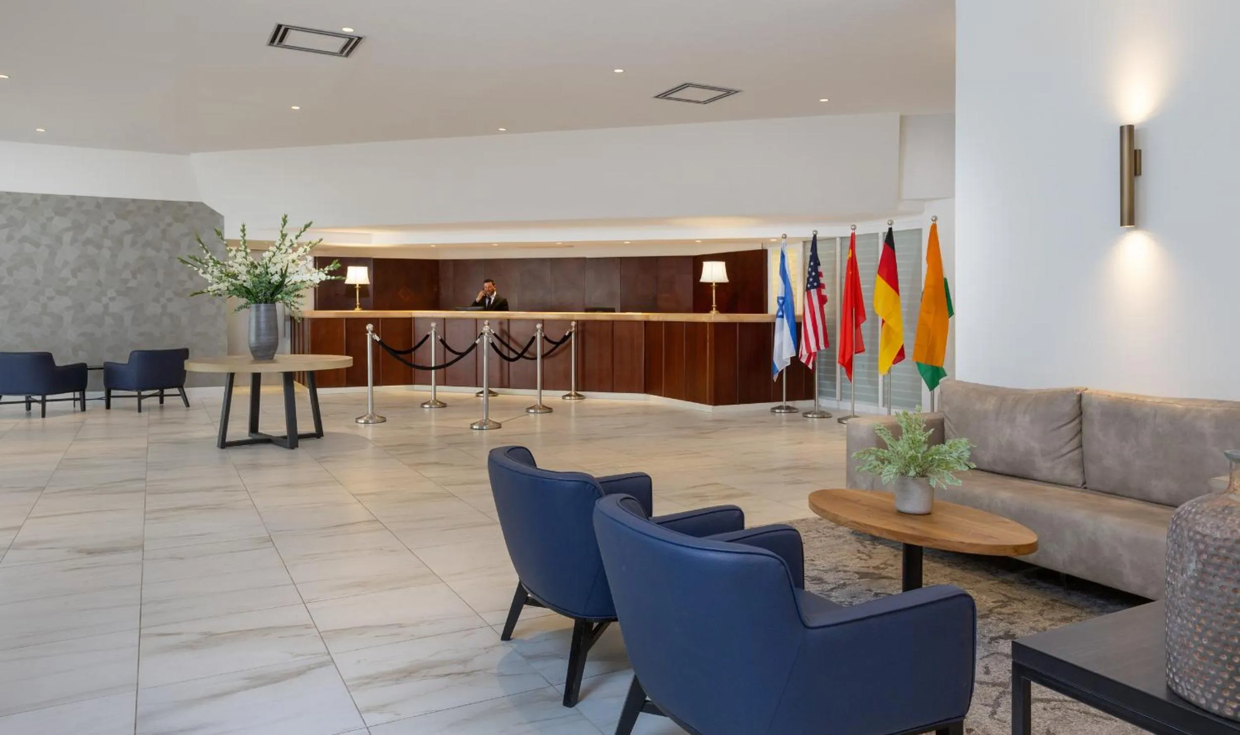 Lobby or reception in King Solomon Hotel Tiberias