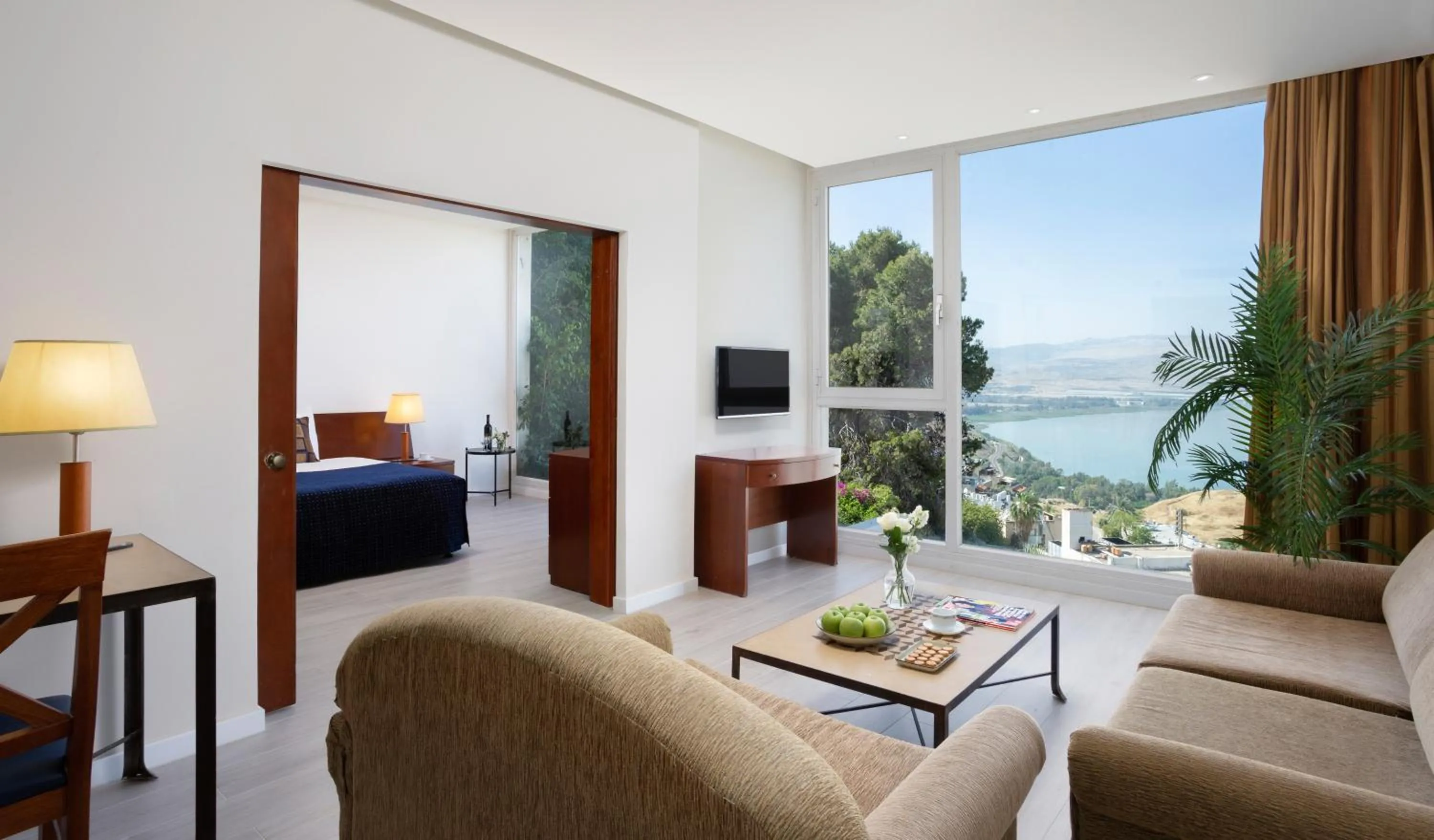 Living room in King Solomon Hotel Tiberias