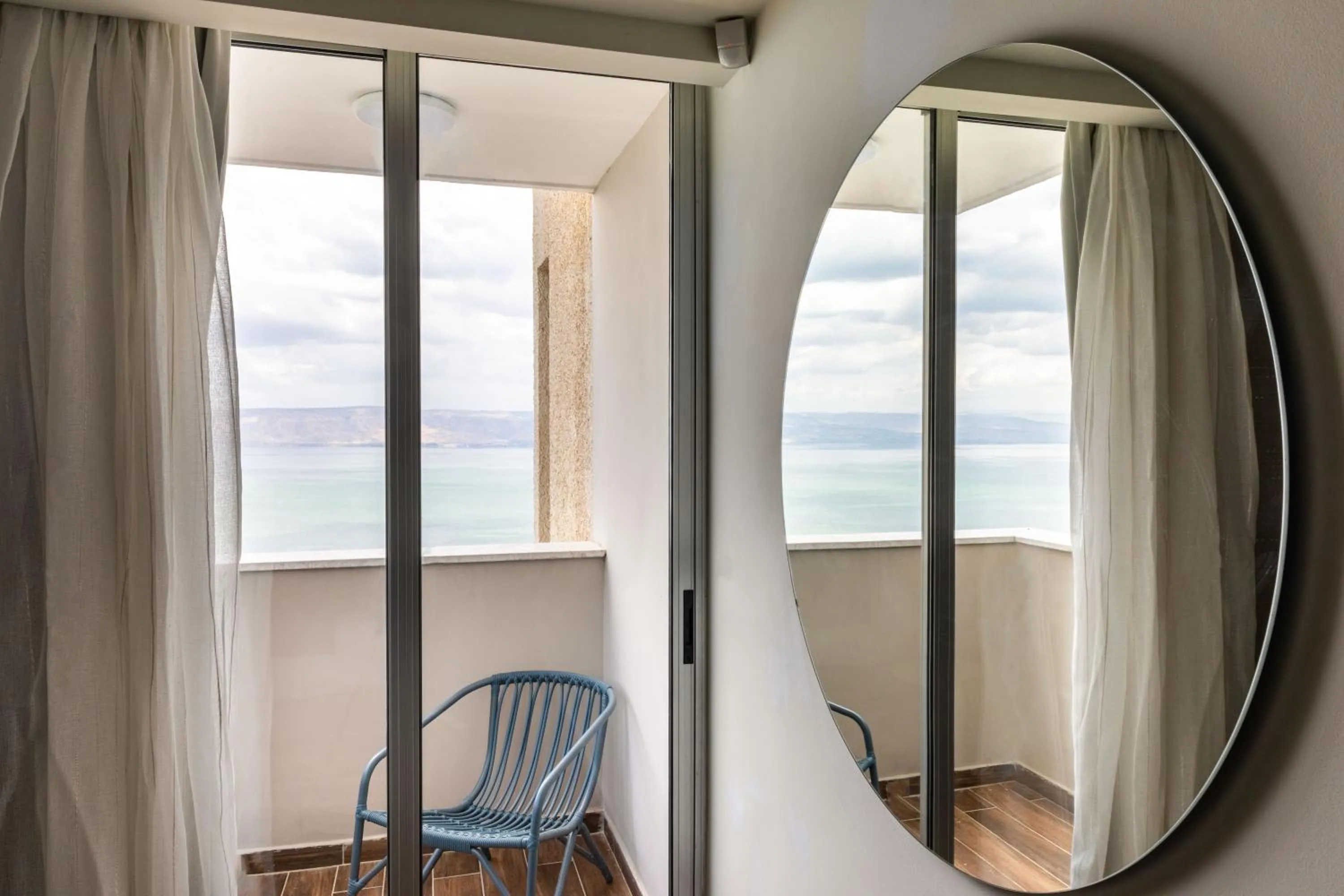 Balcony/Terrace in King Solomon Hotel Tiberias