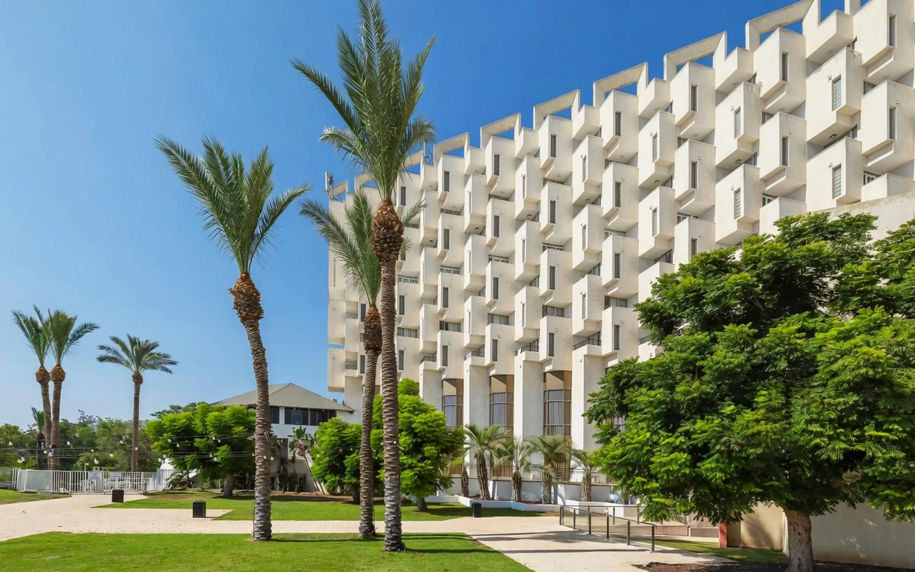 Property building in King Solomon Hotel Tiberias