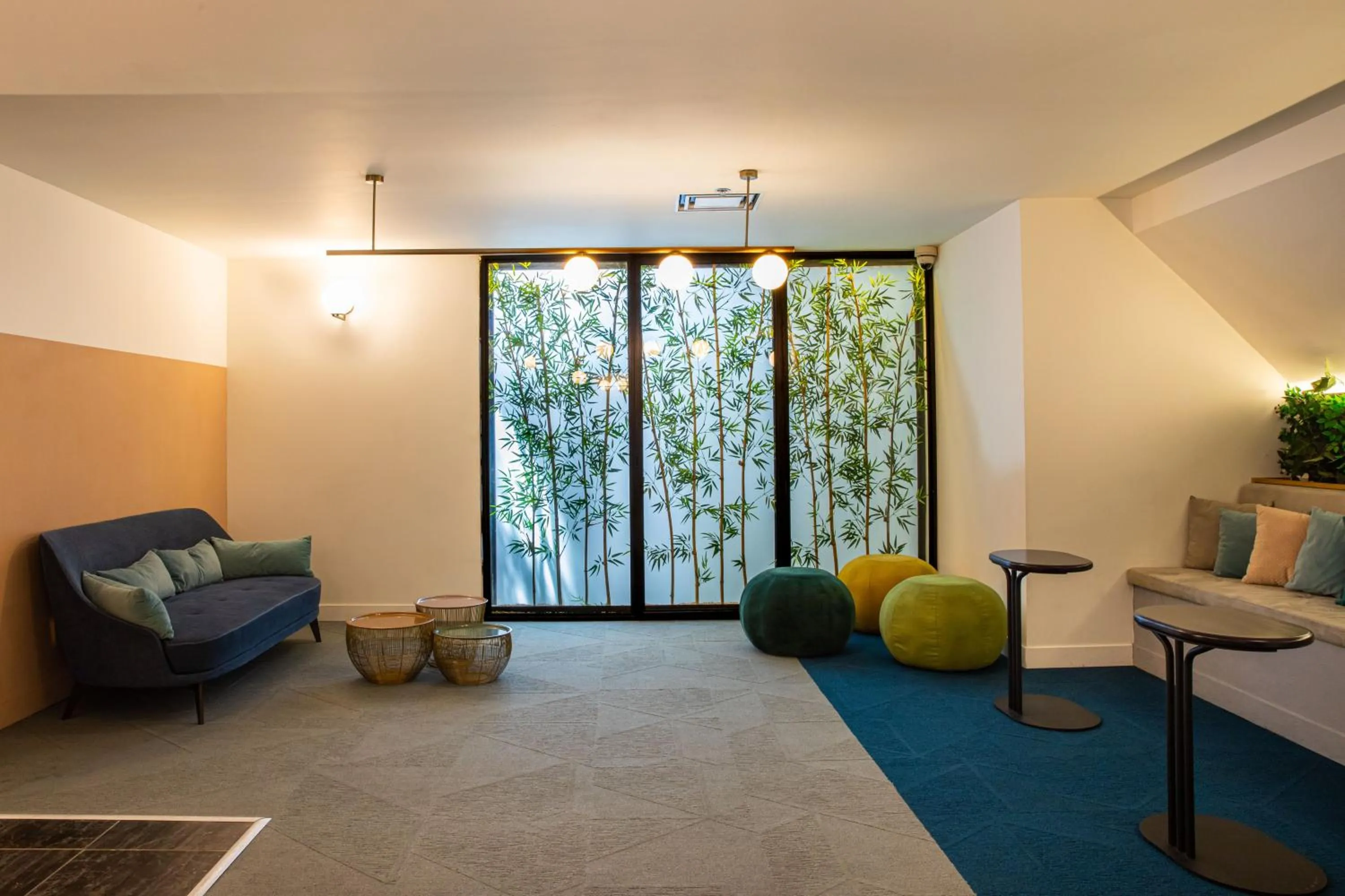 Seating area in King Solomon Hotel Tiberias