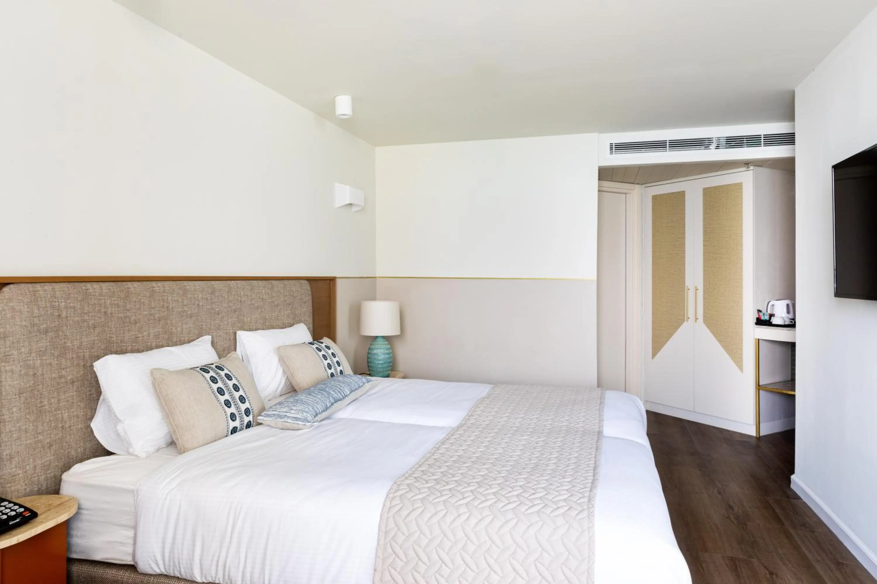 Bed in King Solomon Hotel Tiberias