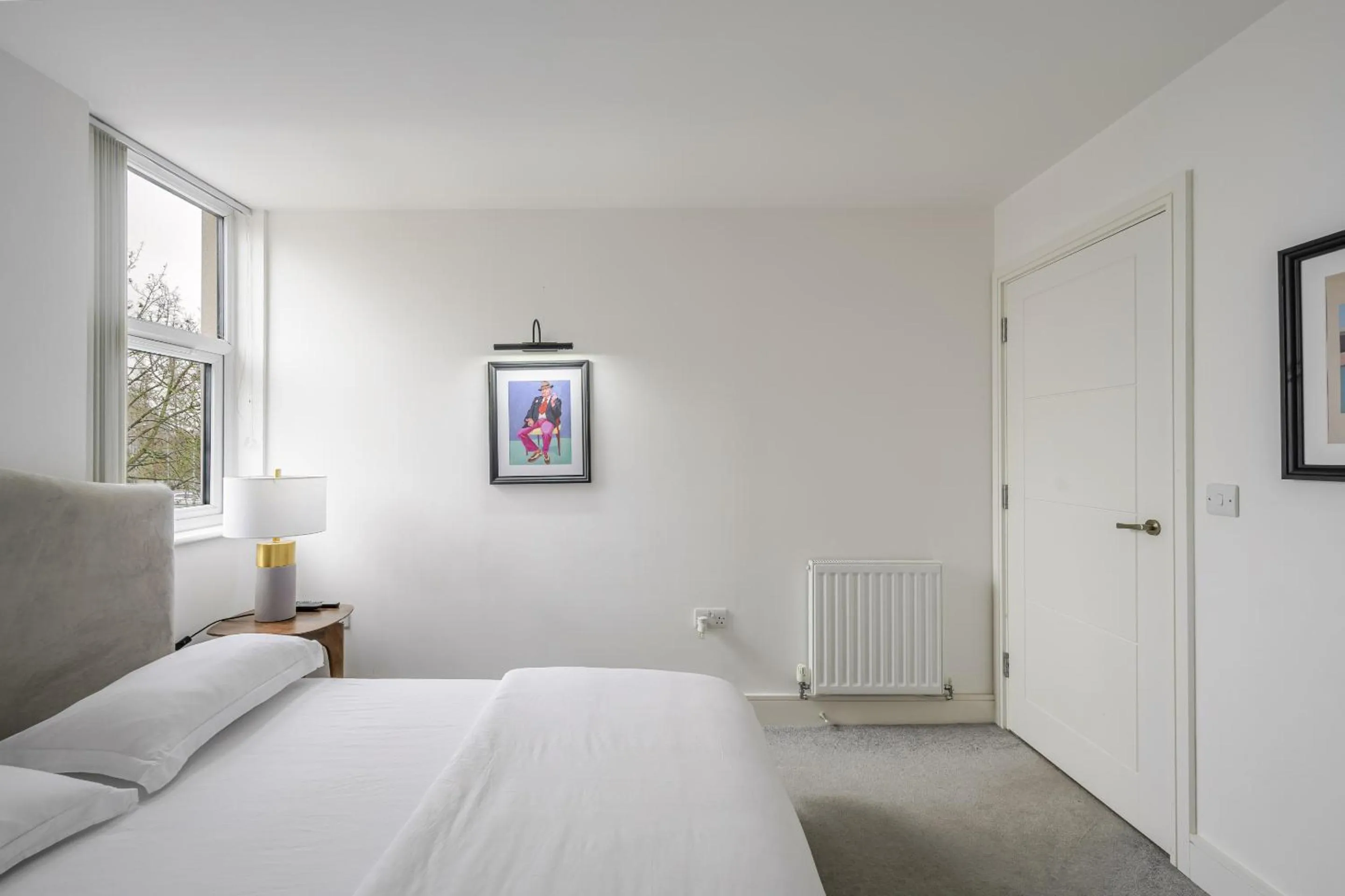 Bedroom, Bed in Luxurious 2 Bed Apartment with Free Parking, Sky Sports & Netflix, Chelmsford City