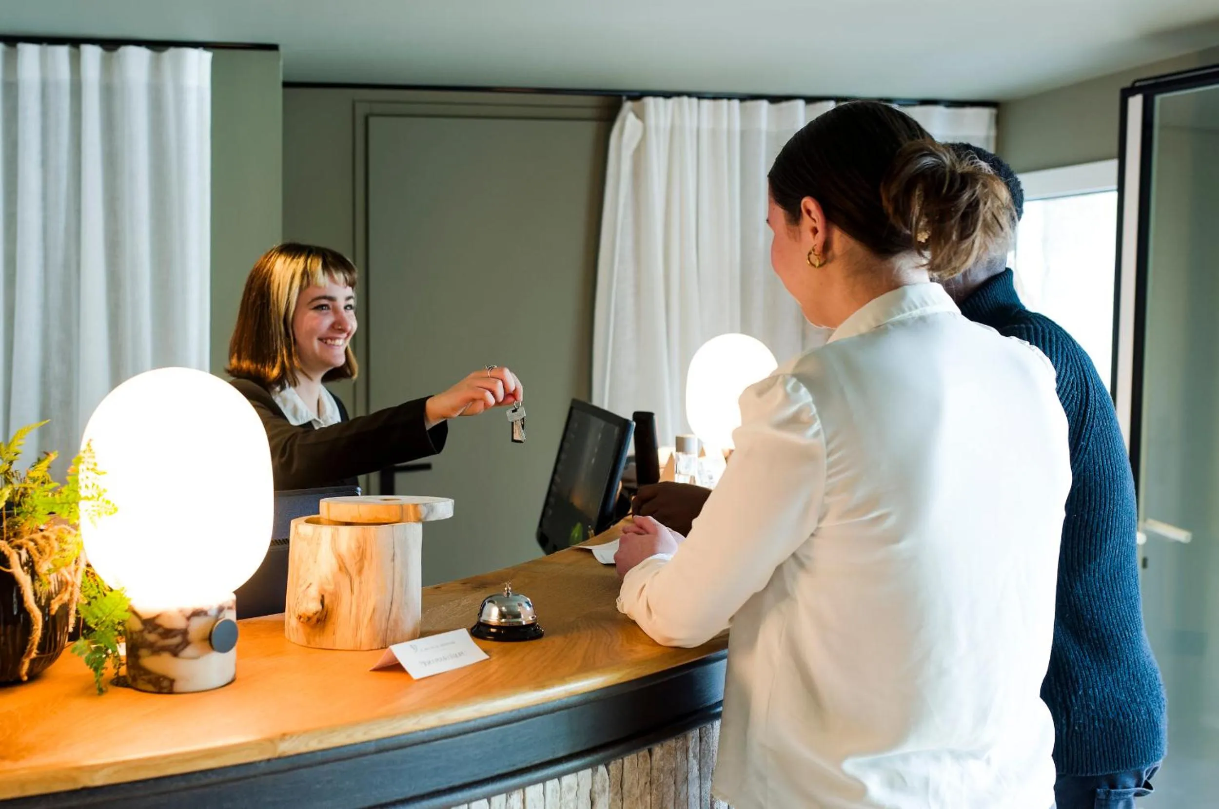 Lobby or reception in Cit'Hôtel le Relais Boisniard
