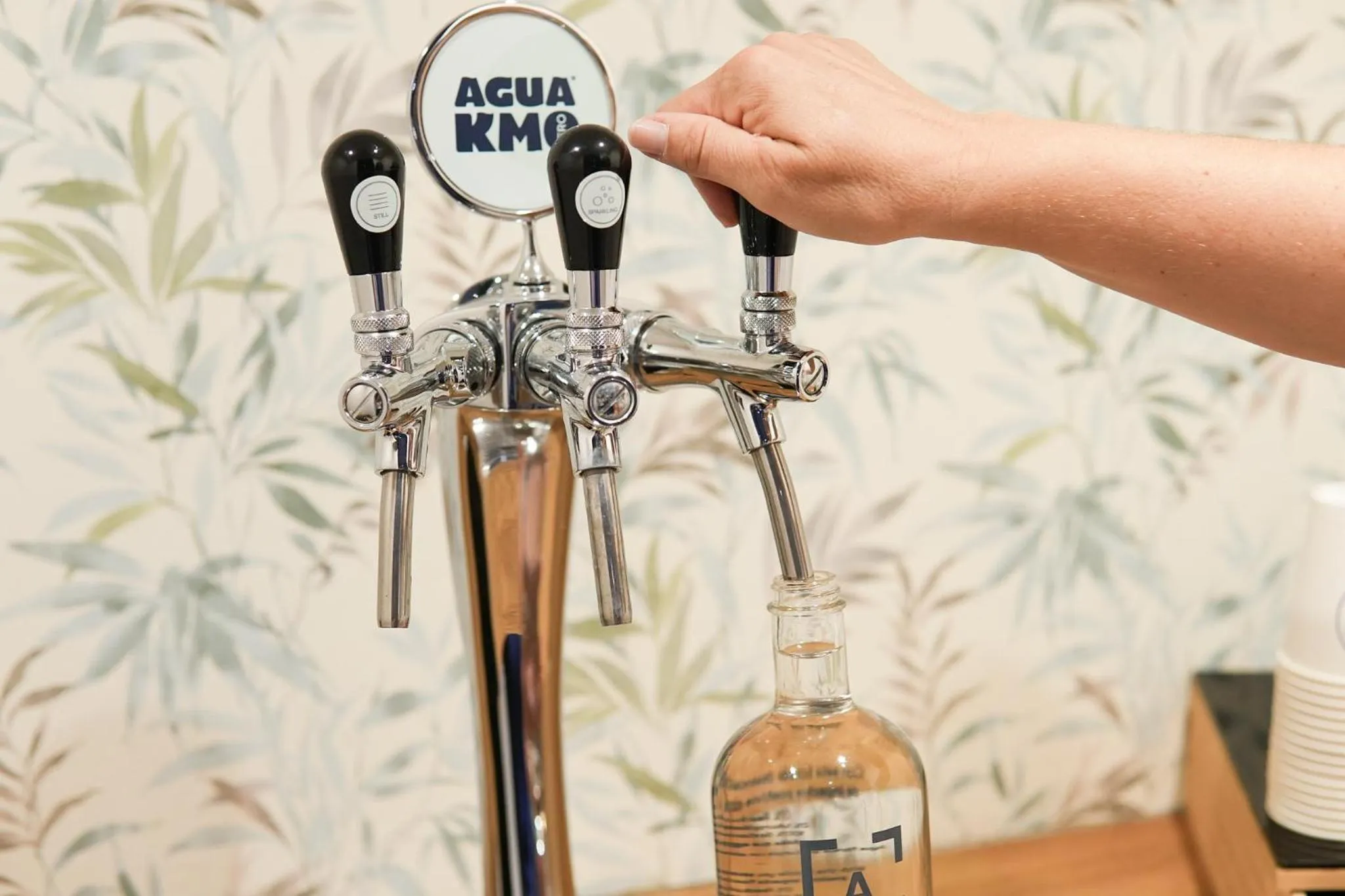 Decorative detail in Arenas Atiram Hotel