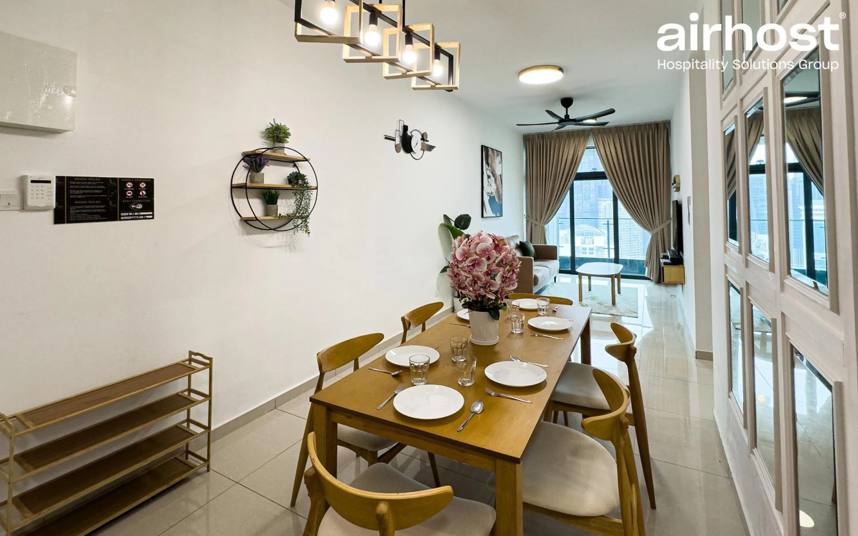 Seating area in Legasi Kampung Baru by Airhost