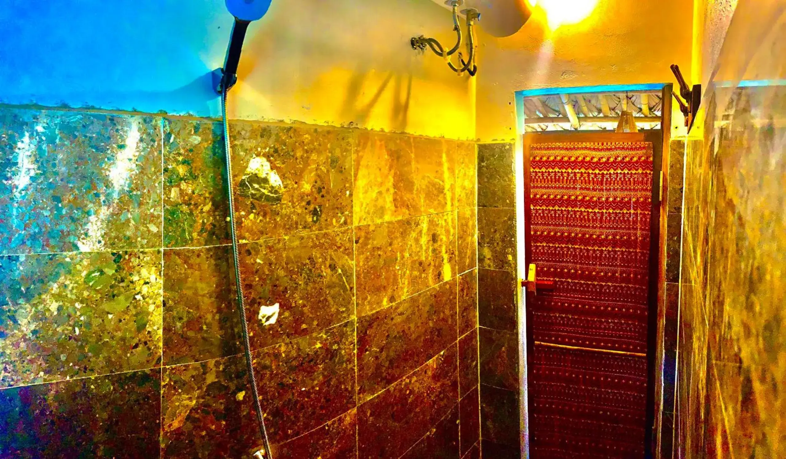 Quadruple Room with Shared Bathroom in Ta Xua Ecolodge Quadruple Room with Shared Bathroom in Ta Xua Ecolodge