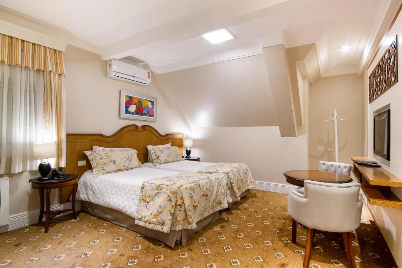 Bed in Pousada Italia Eleganza