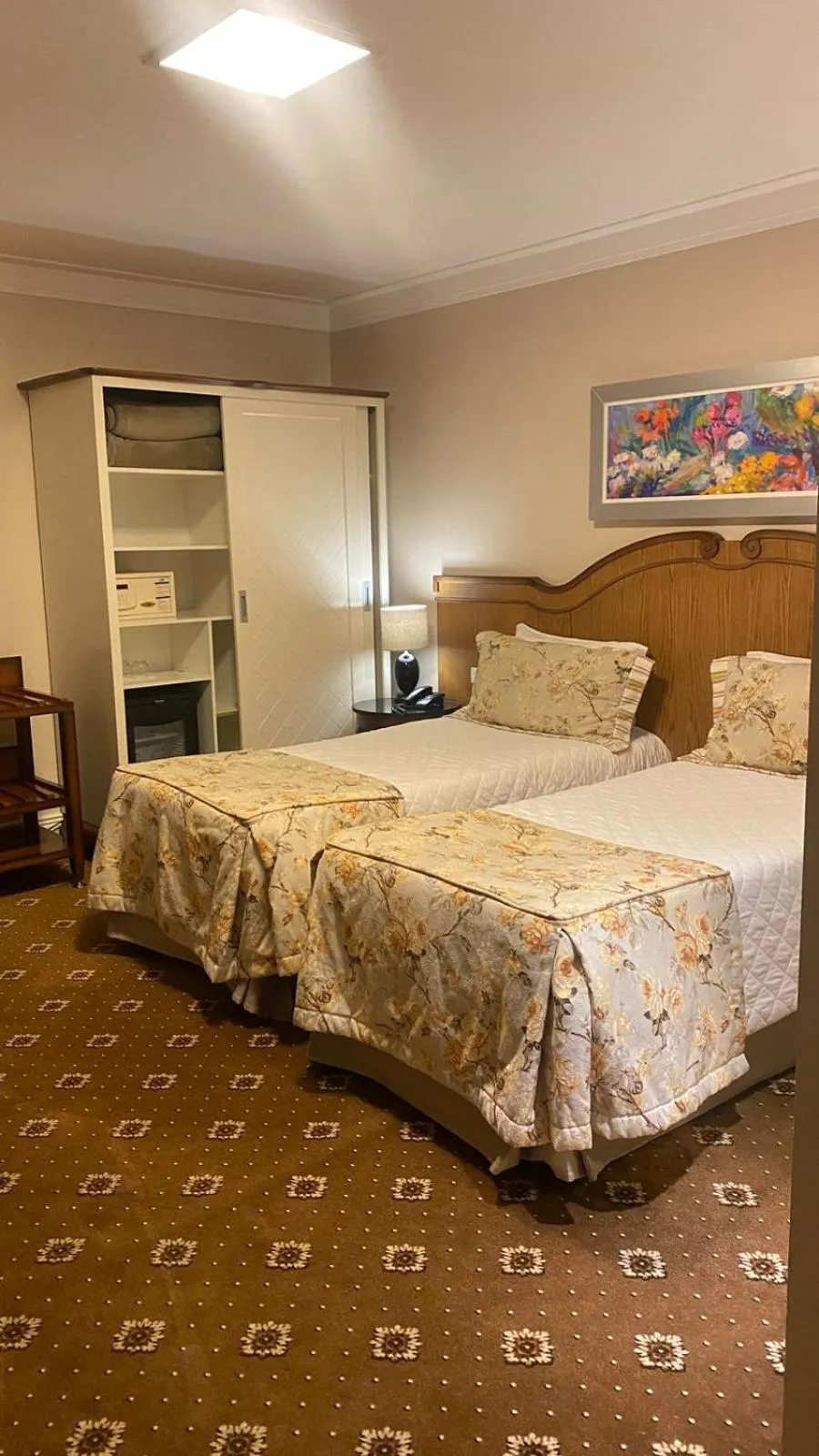 Bed in Pousada Italia Eleganza