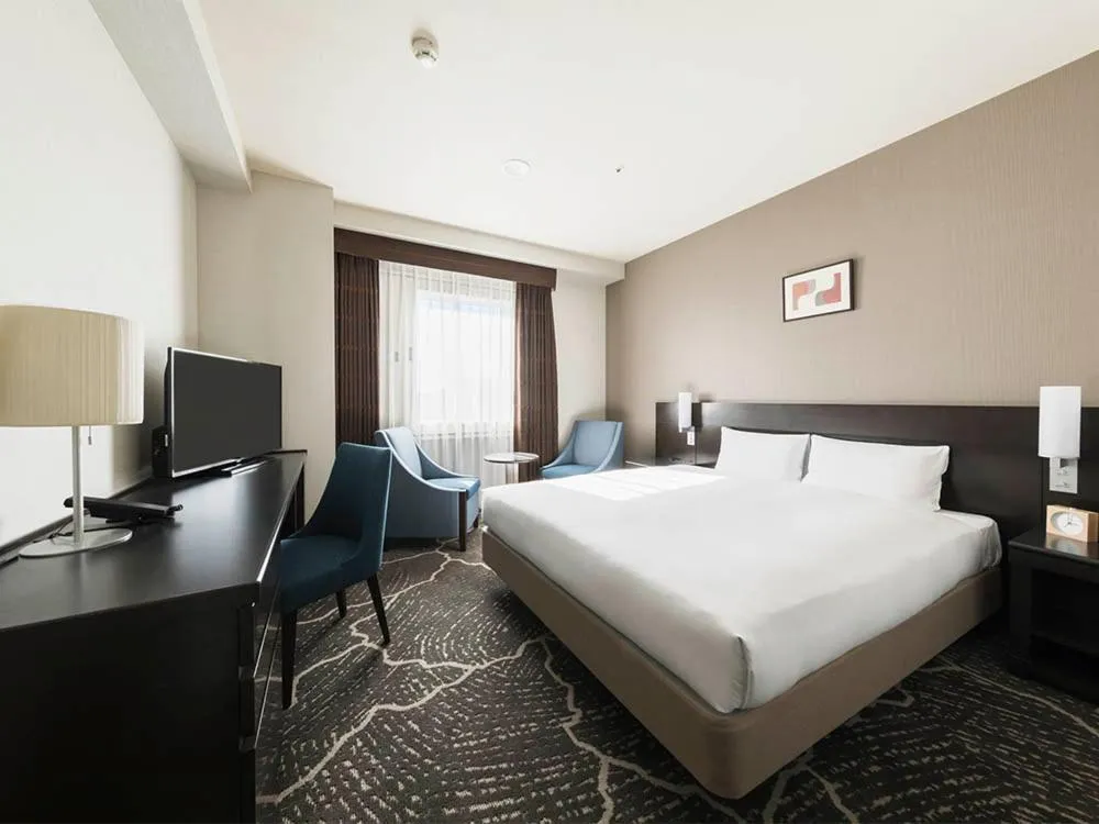 Bed in JR-East Hotel Mets Kamakura Ofuna