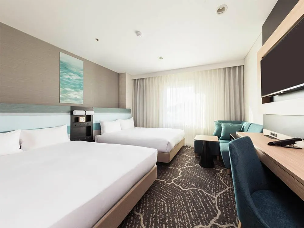 Bed in JR-East Hotel Mets Kamakura Ofuna