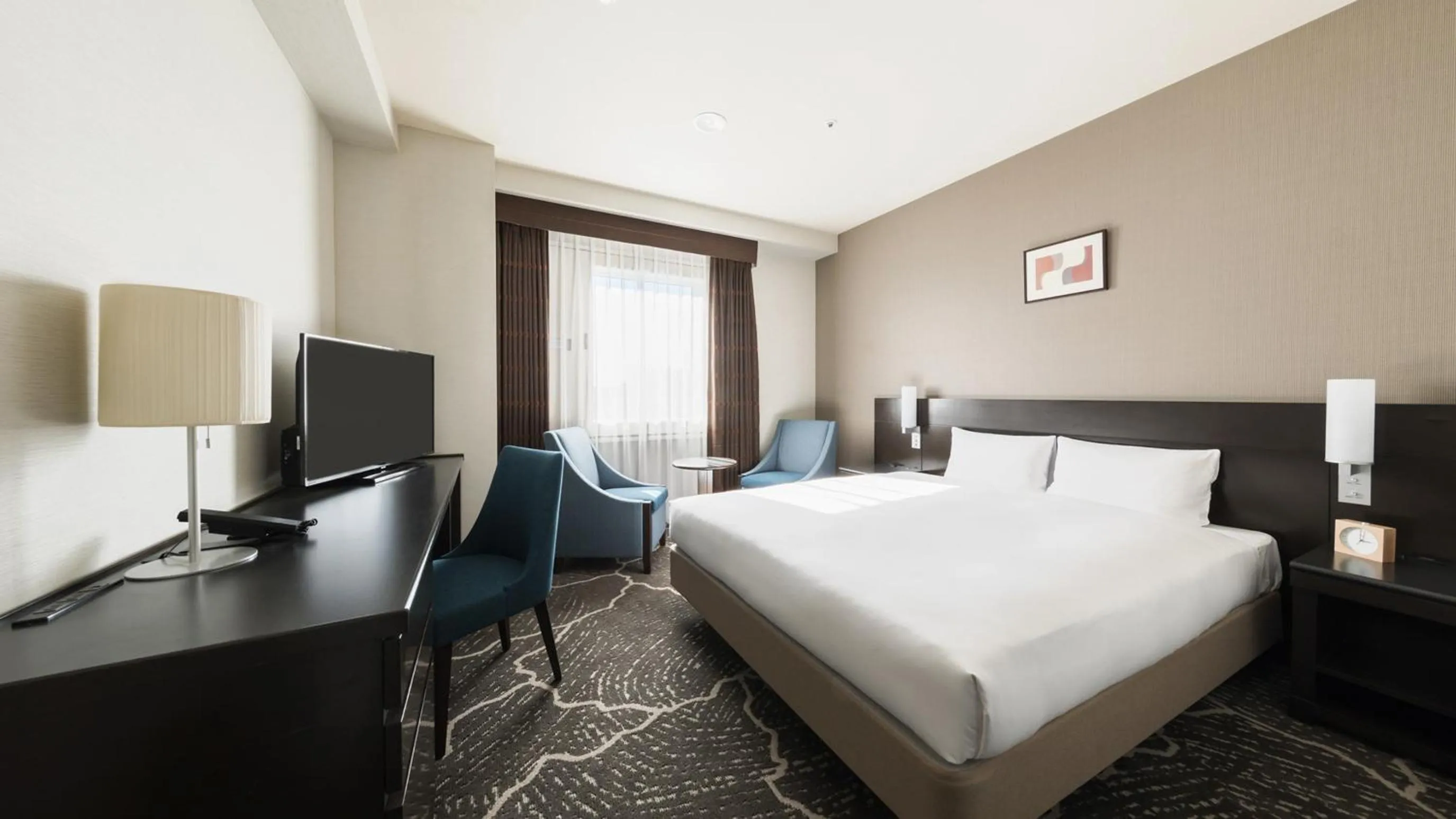 Bed in JR-East Hotel Mets Kamakura Ofuna