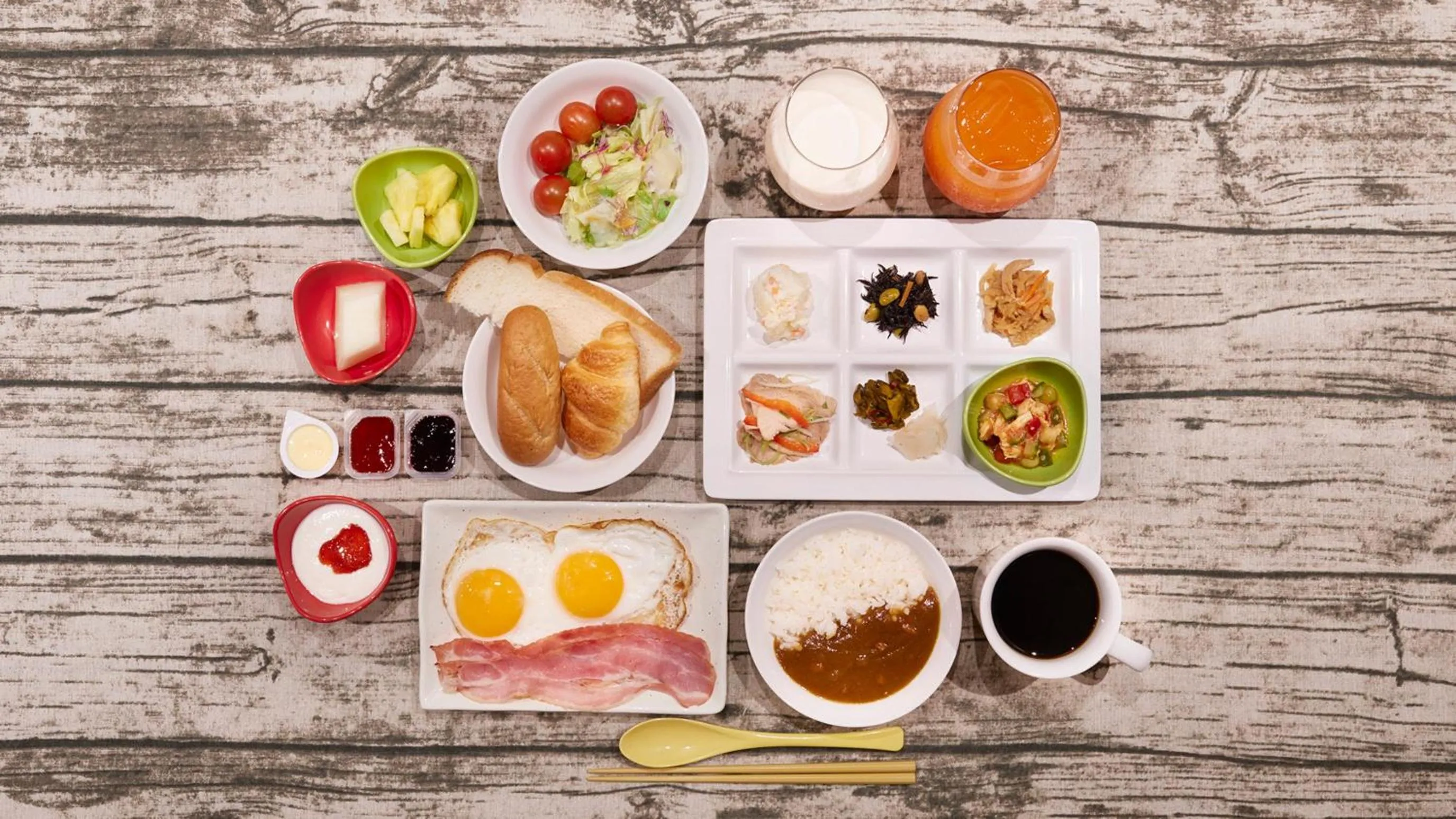 Food and drinks in JR-East Hotel Mets Funabashi