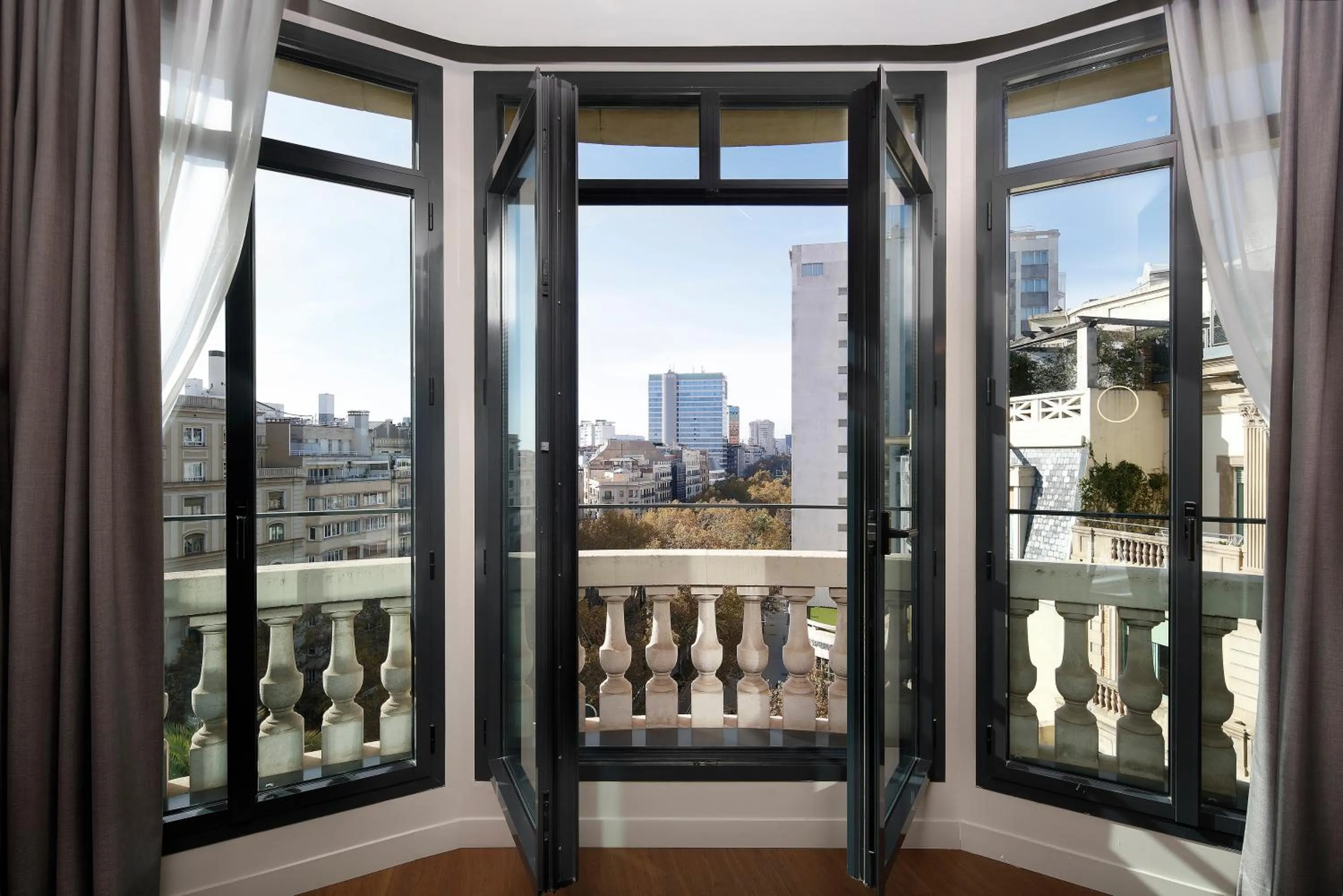 City view in Wilson Boutique Hotel