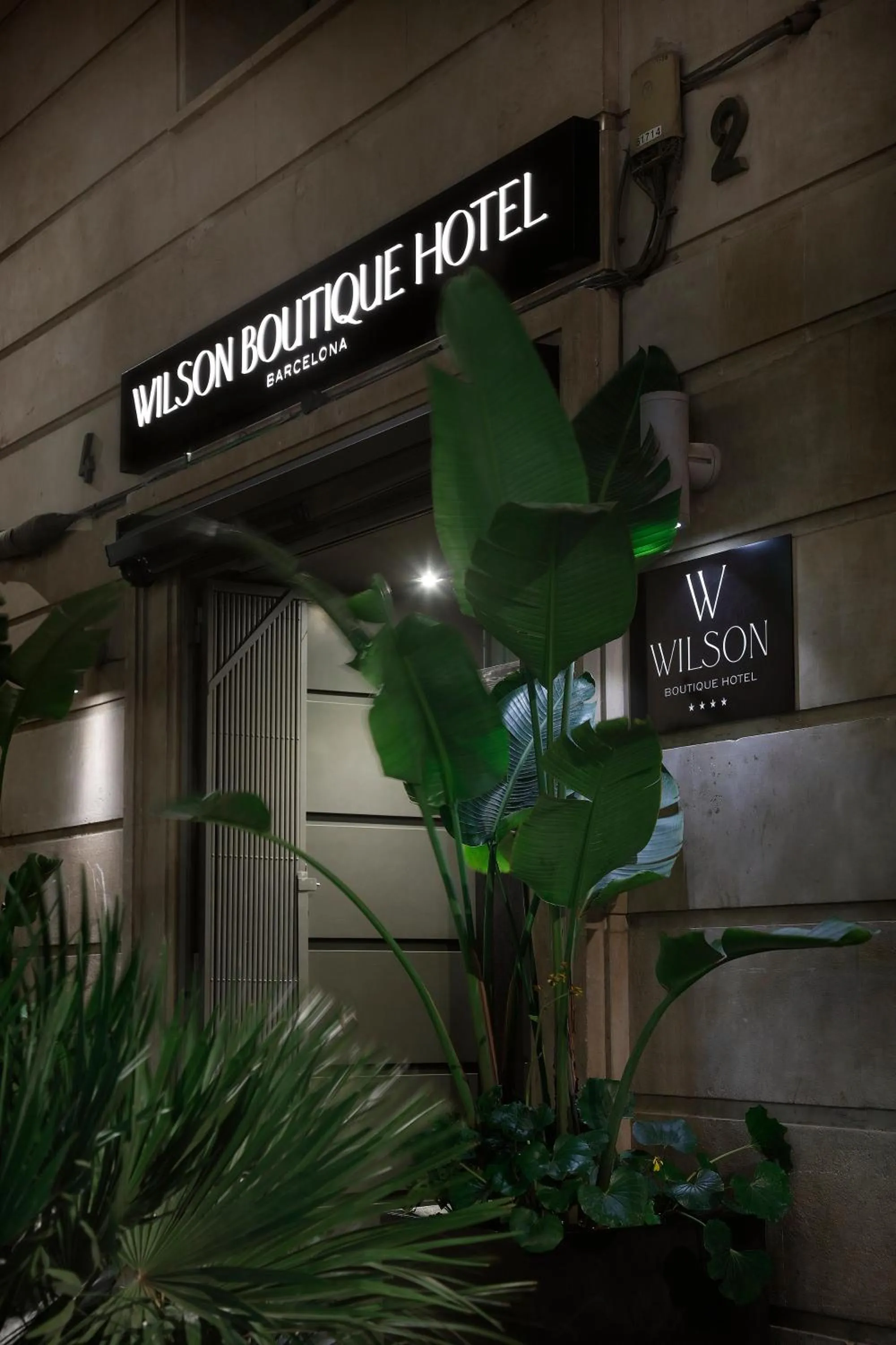Facade/entrance in Wilson Boutique Hotel