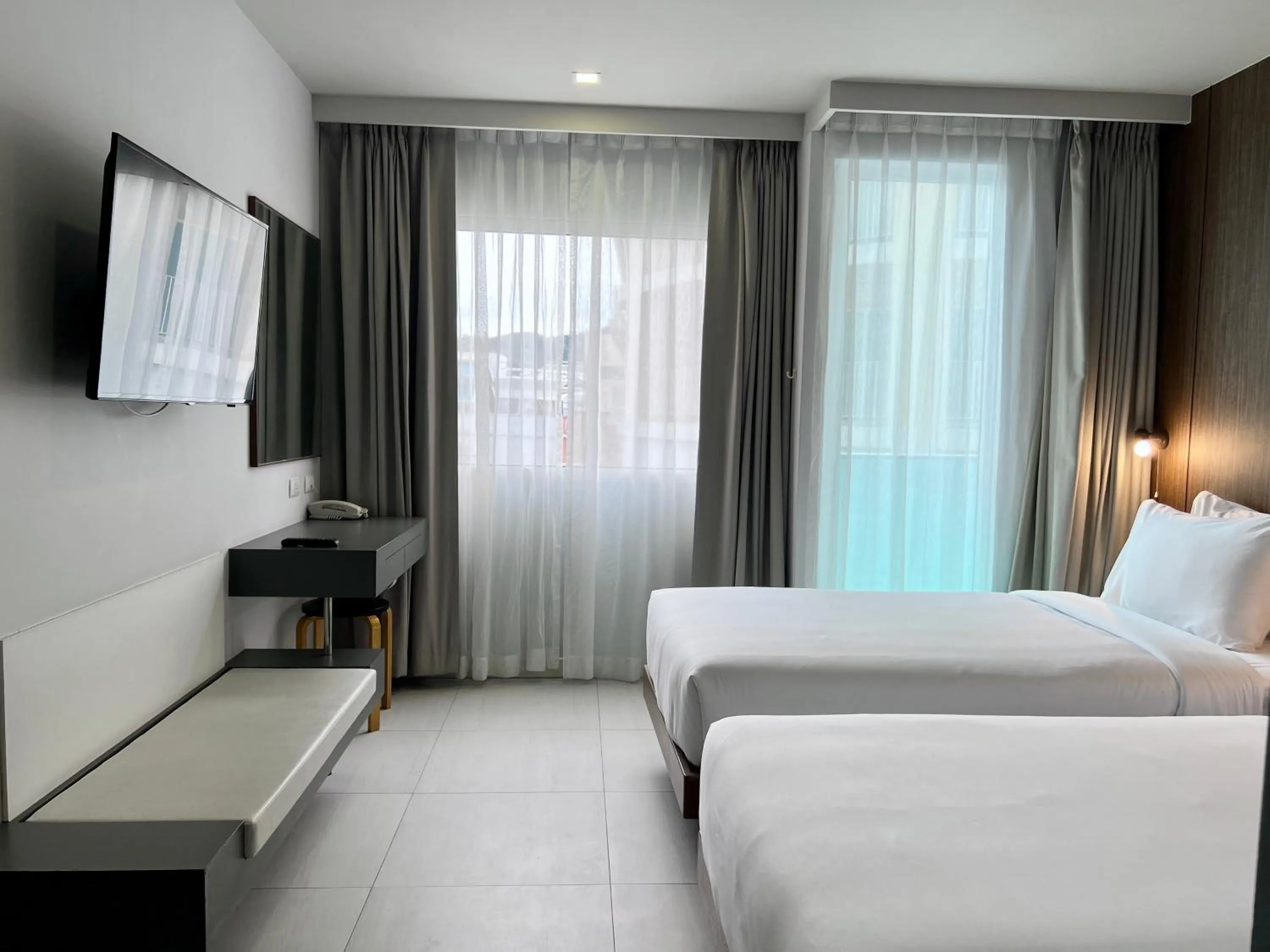 Photo of the whole room, Bed in Centro One Patong