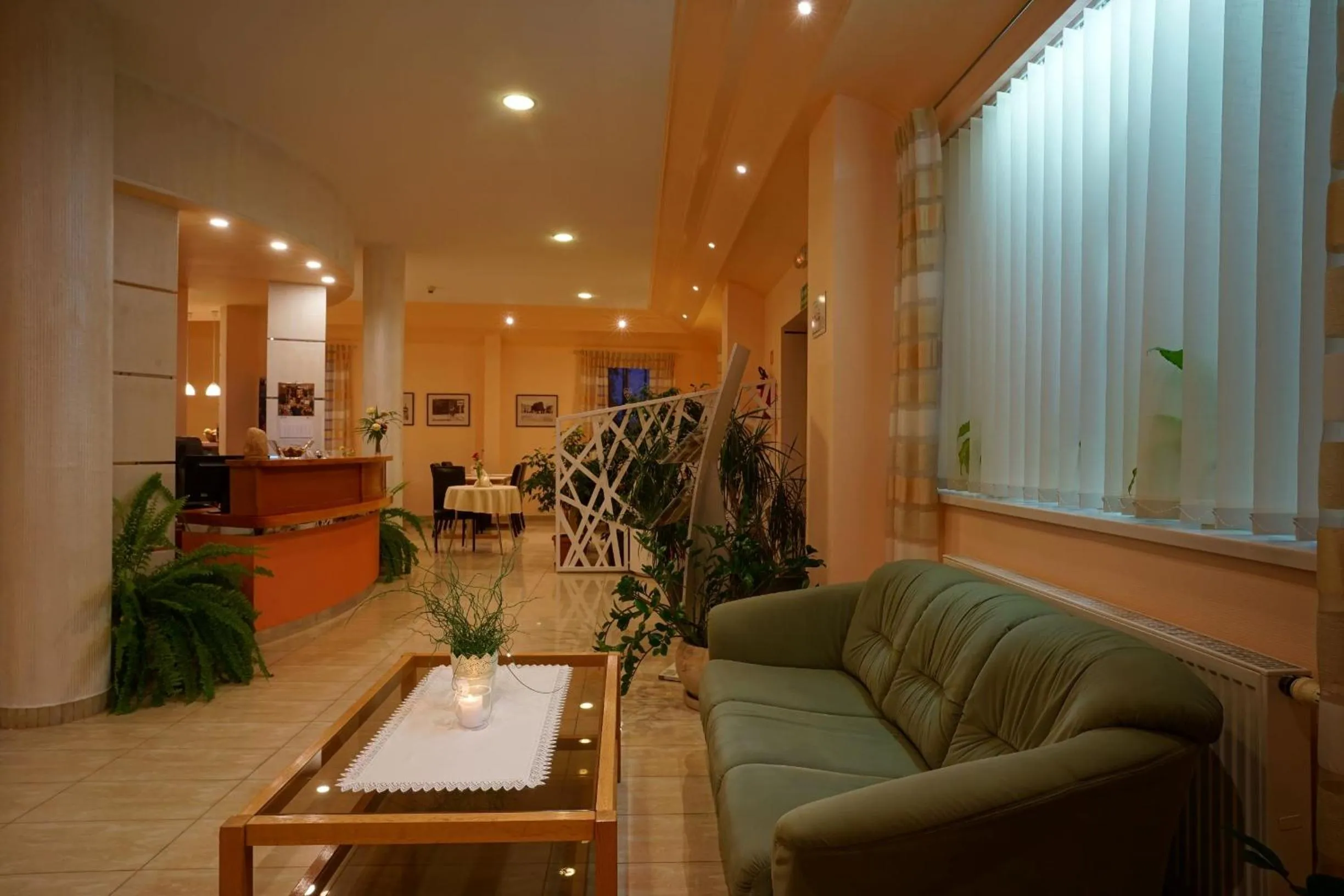 Lobby or reception in Noclegi w Lublińcu Lubex