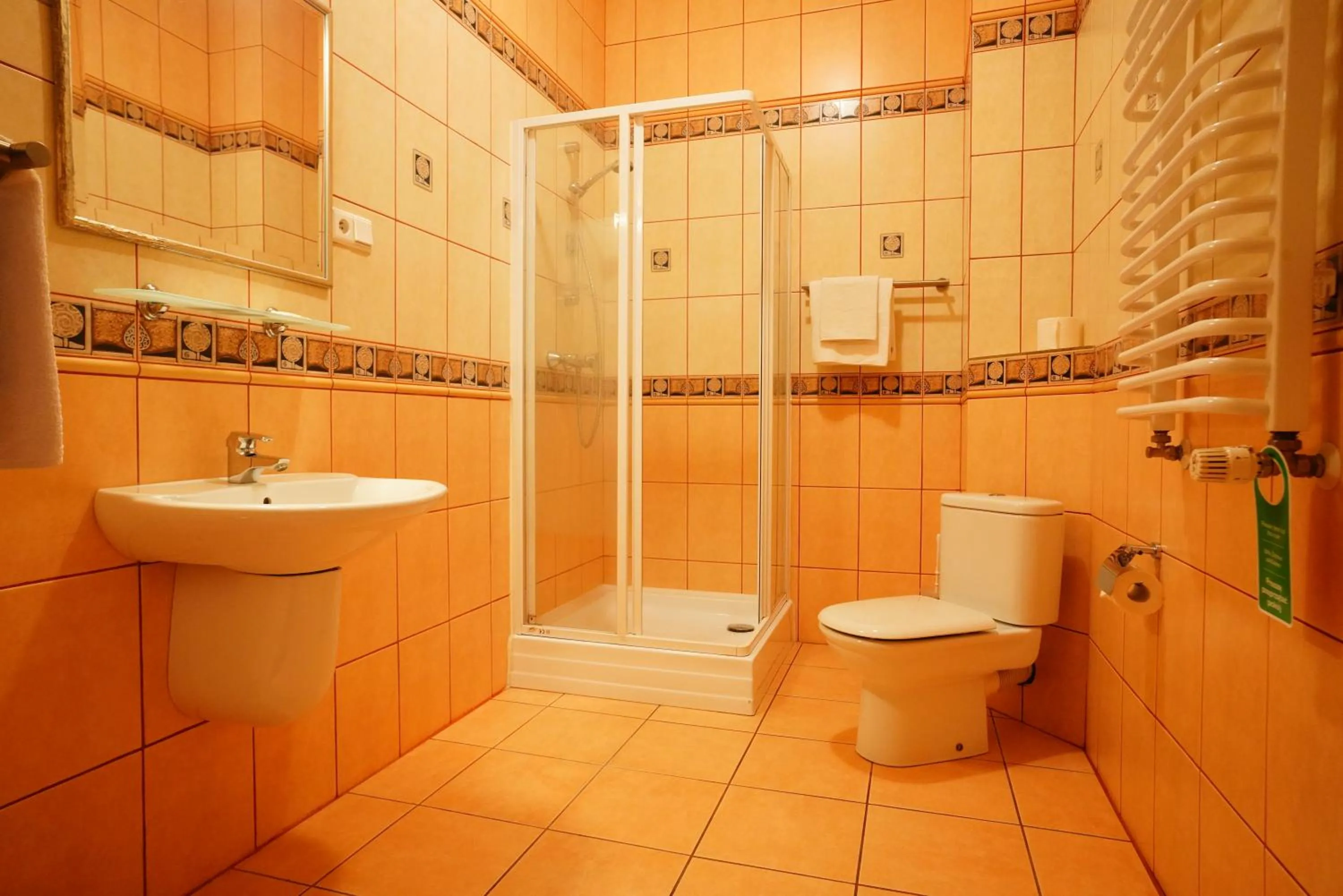 Shower in Noclegi w Lublińcu Lubex