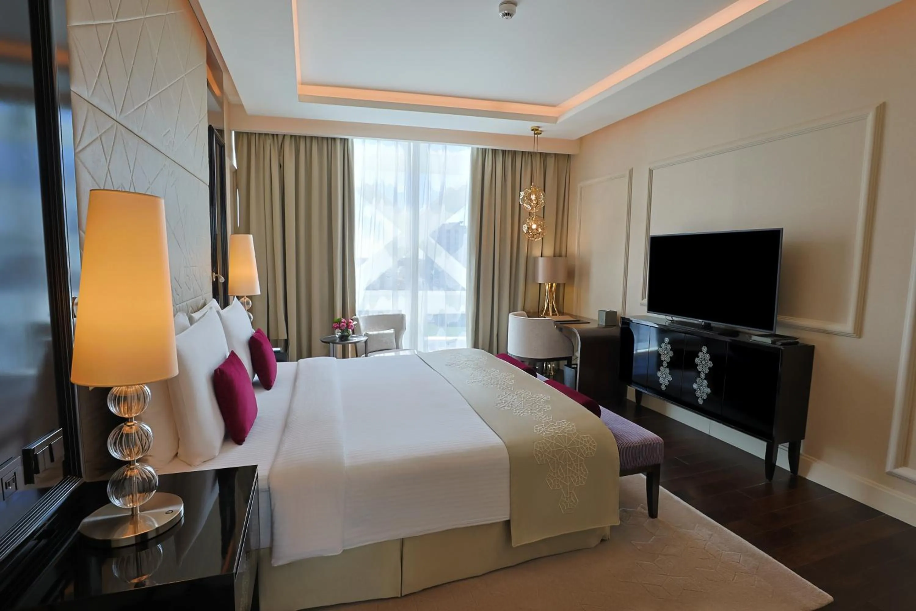 Bedroom, Bed in Shaza Doha