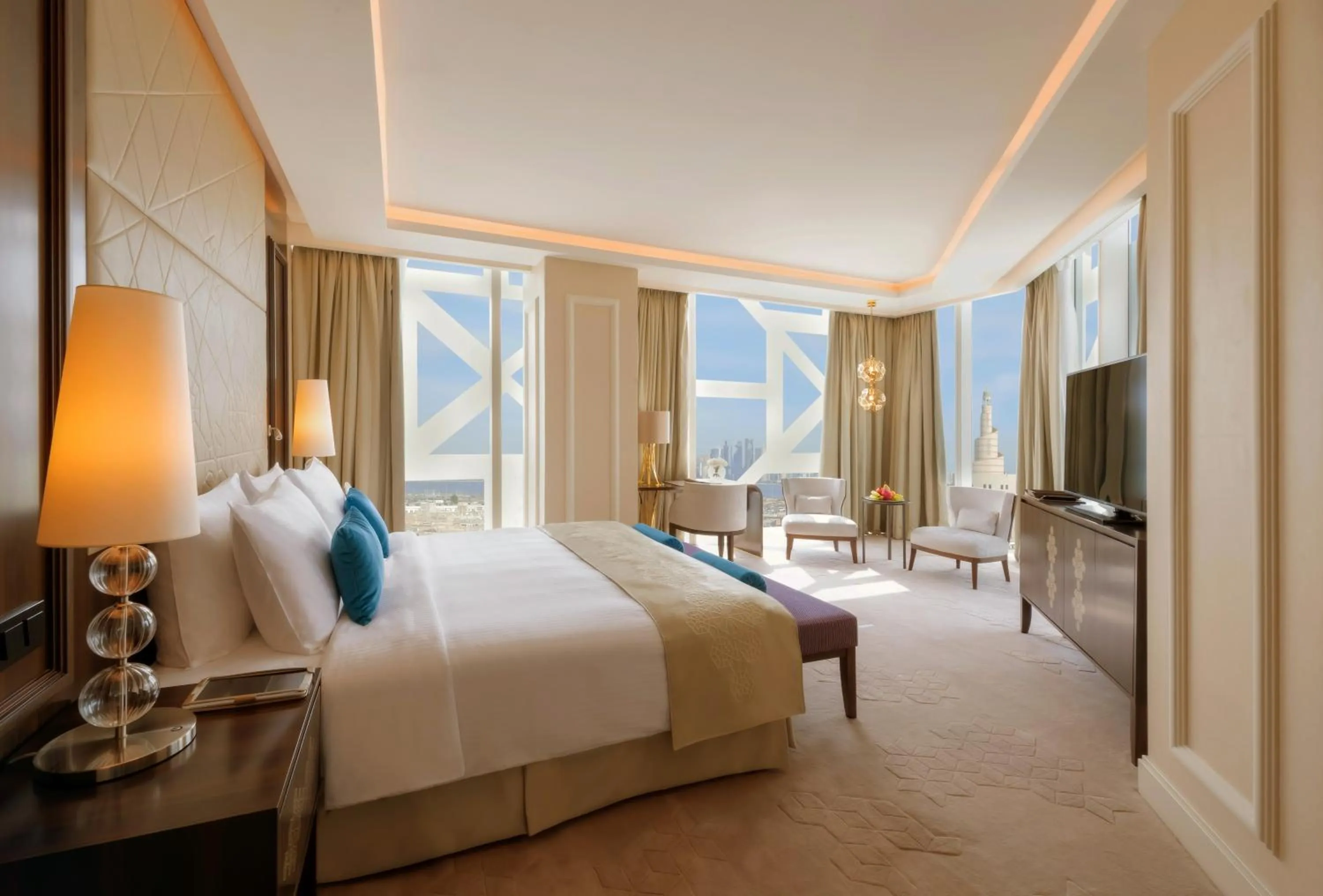 Bedroom, Bed in Shaza Doha