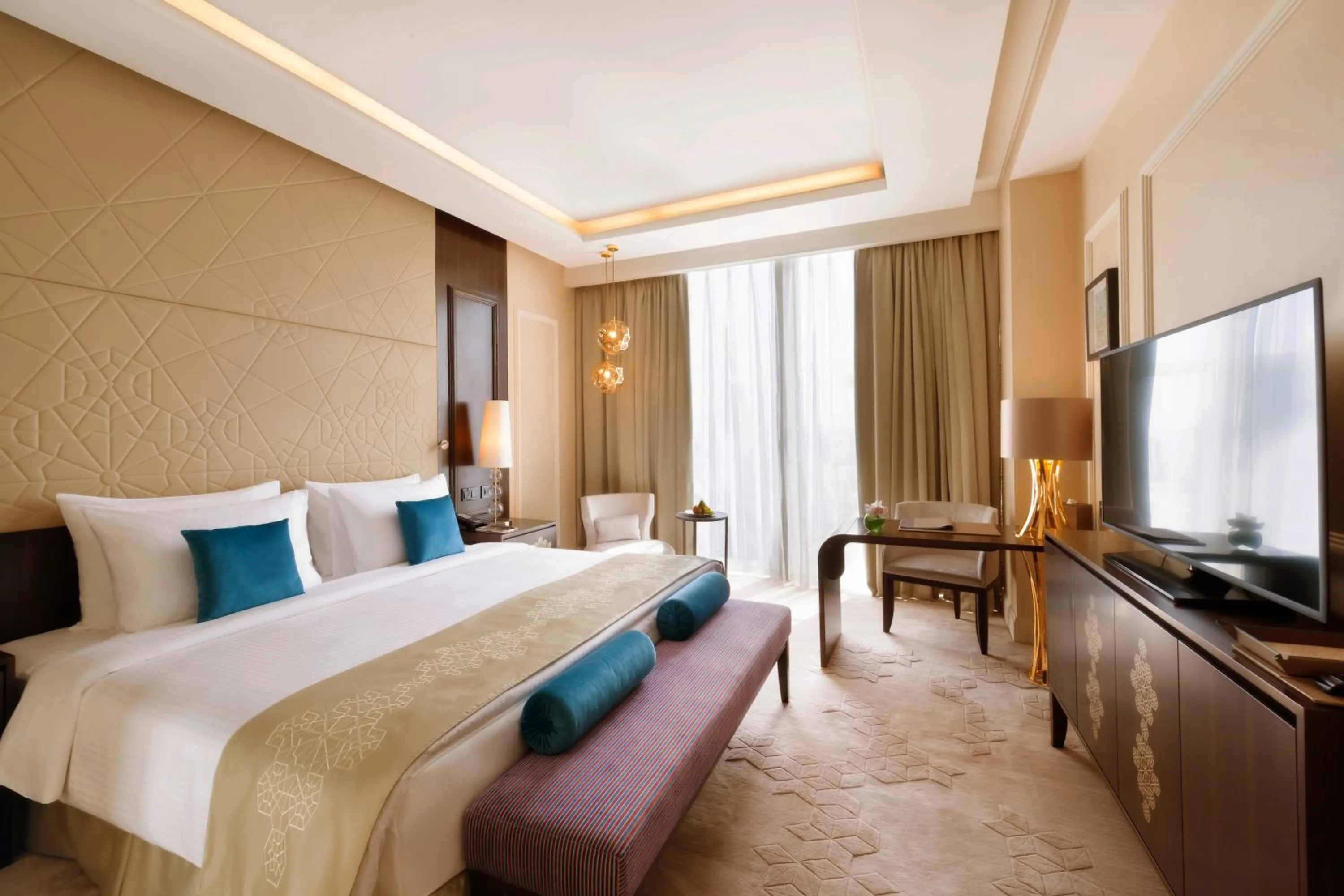 Bedroom, Bed in Shaza Doha