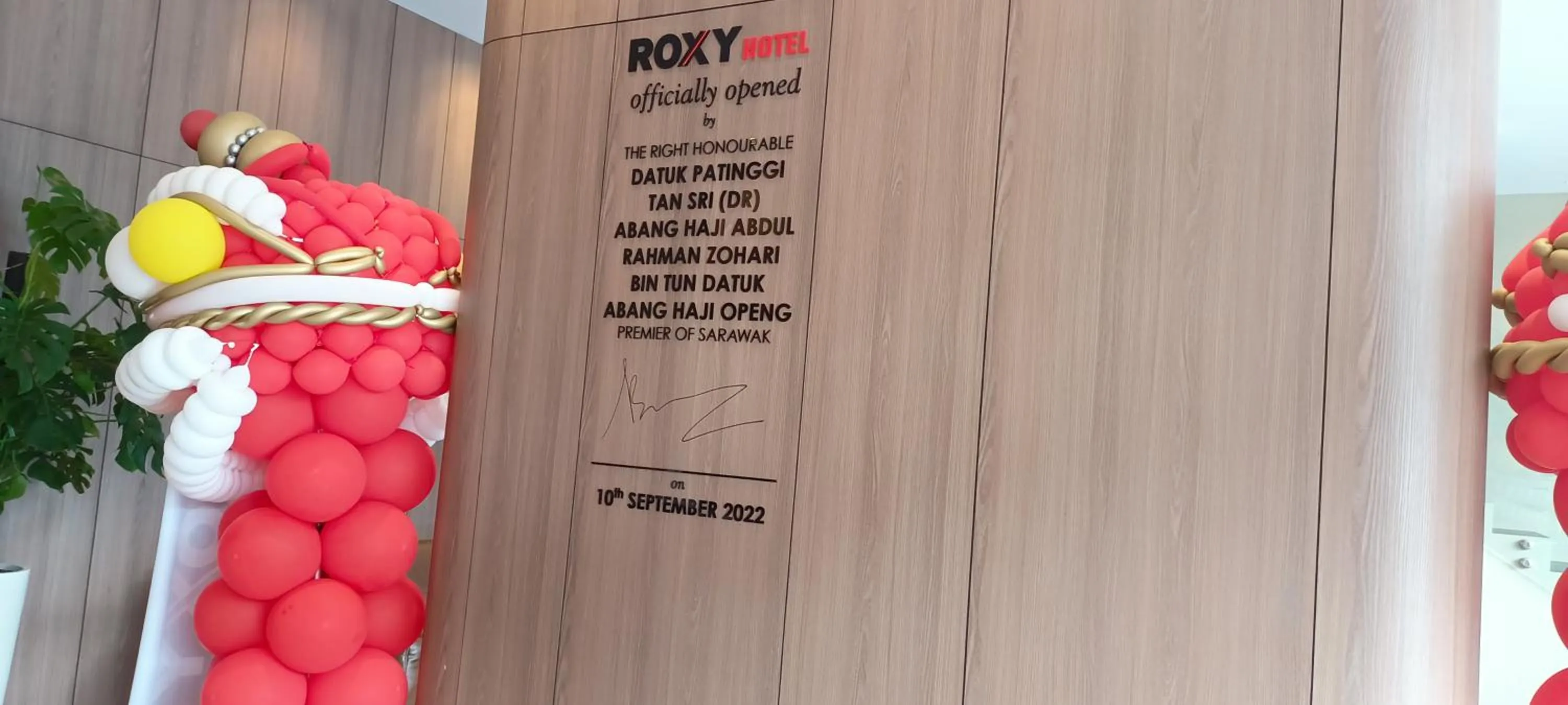 Lobby or reception in Roxy Hotel Sri Aman
