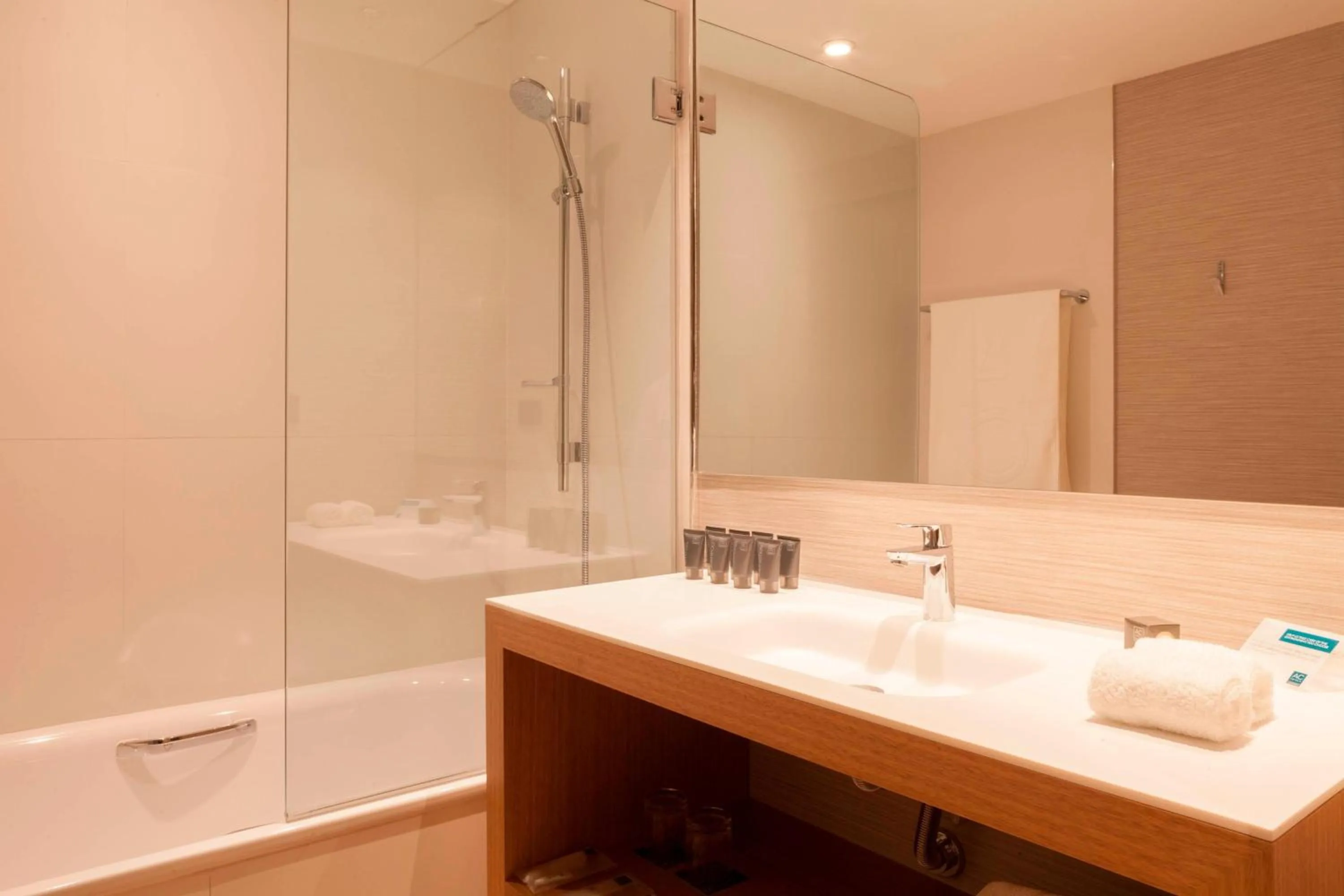 Bathroom in AC Hotel Diagonal L'Illa by Marriott