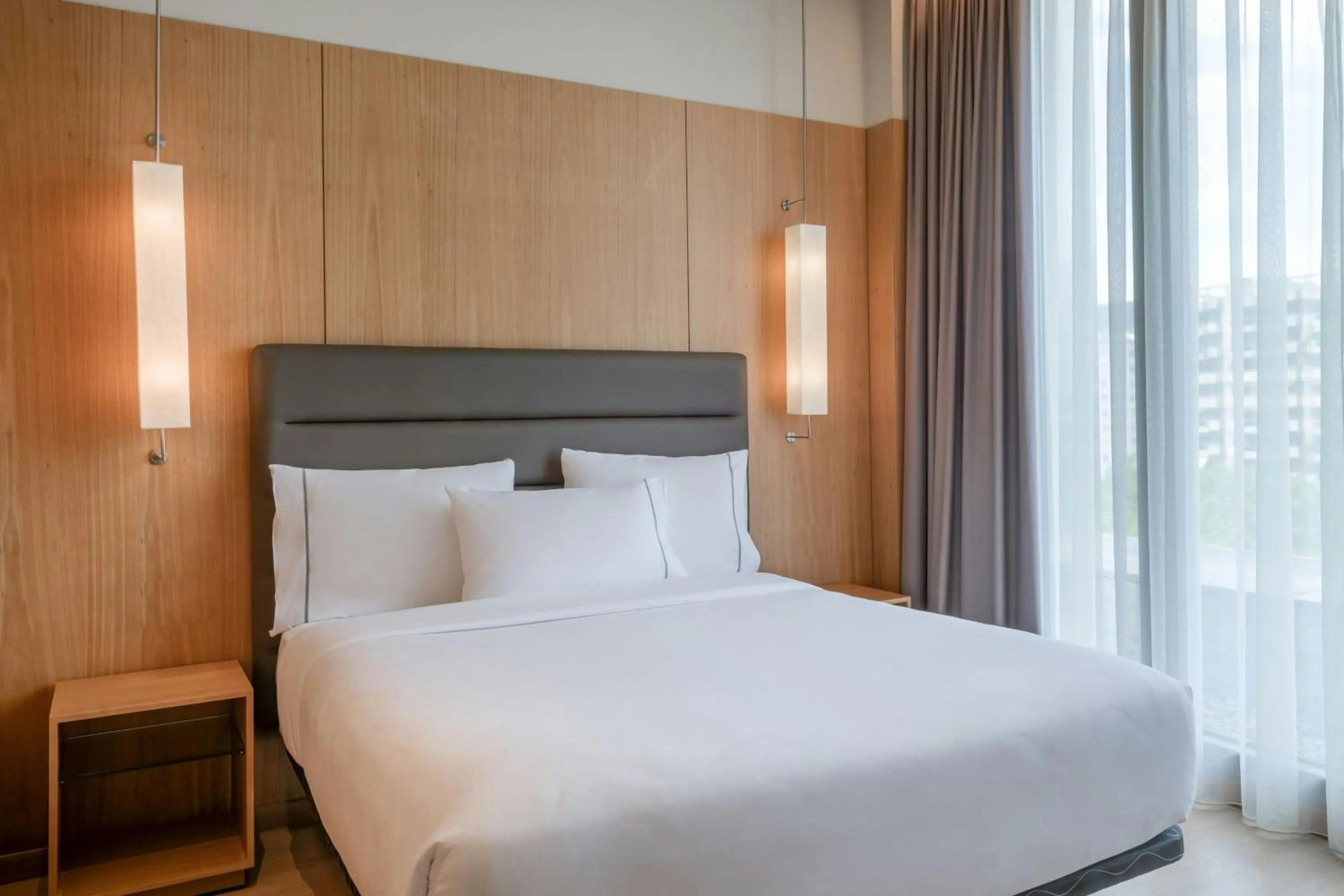 Photo of the whole room, Bed in AC Hotel Diagonal L'Illa by Marriott