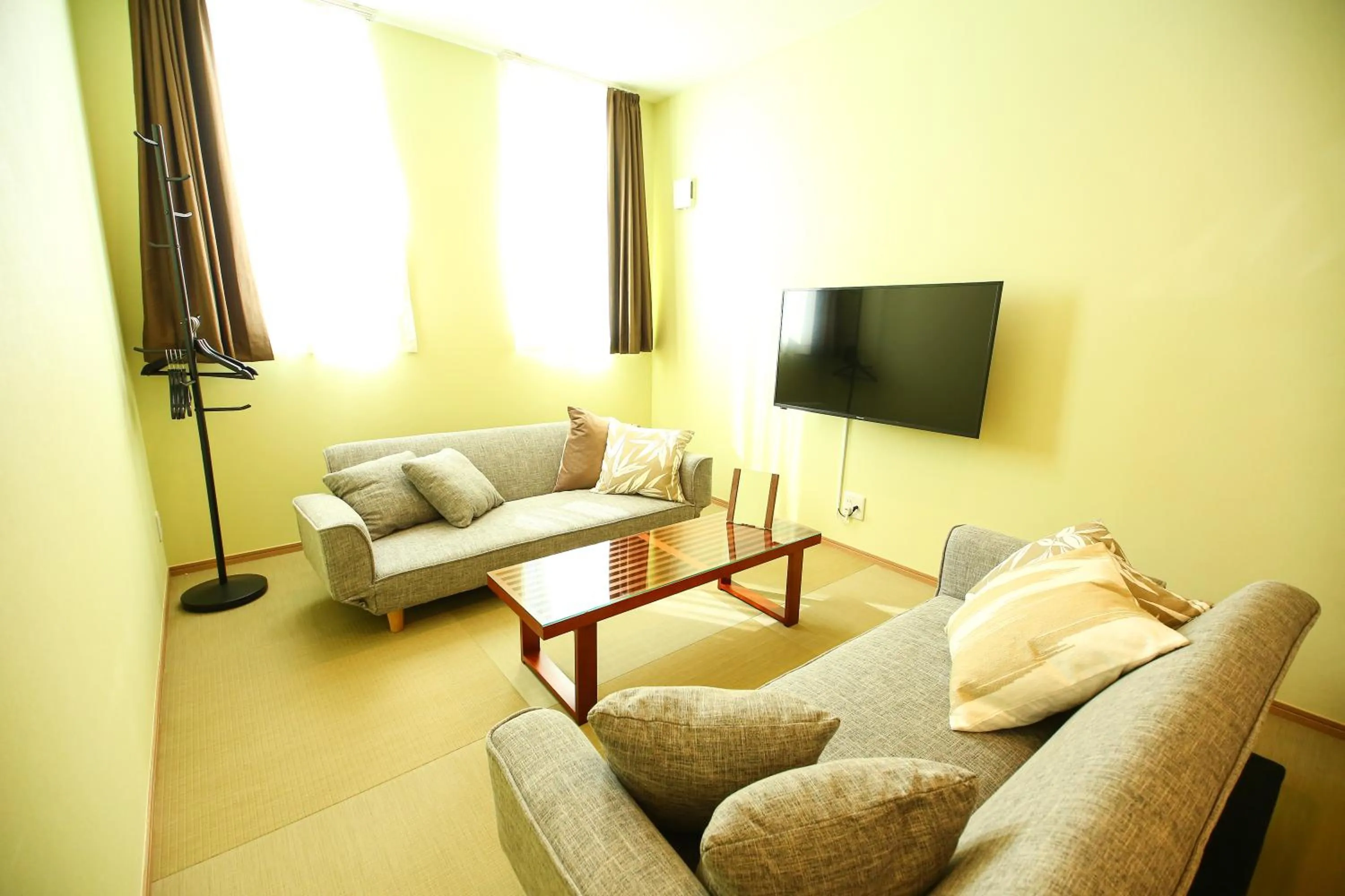 Living room in PrimeRoom別府 浜脇温泉前