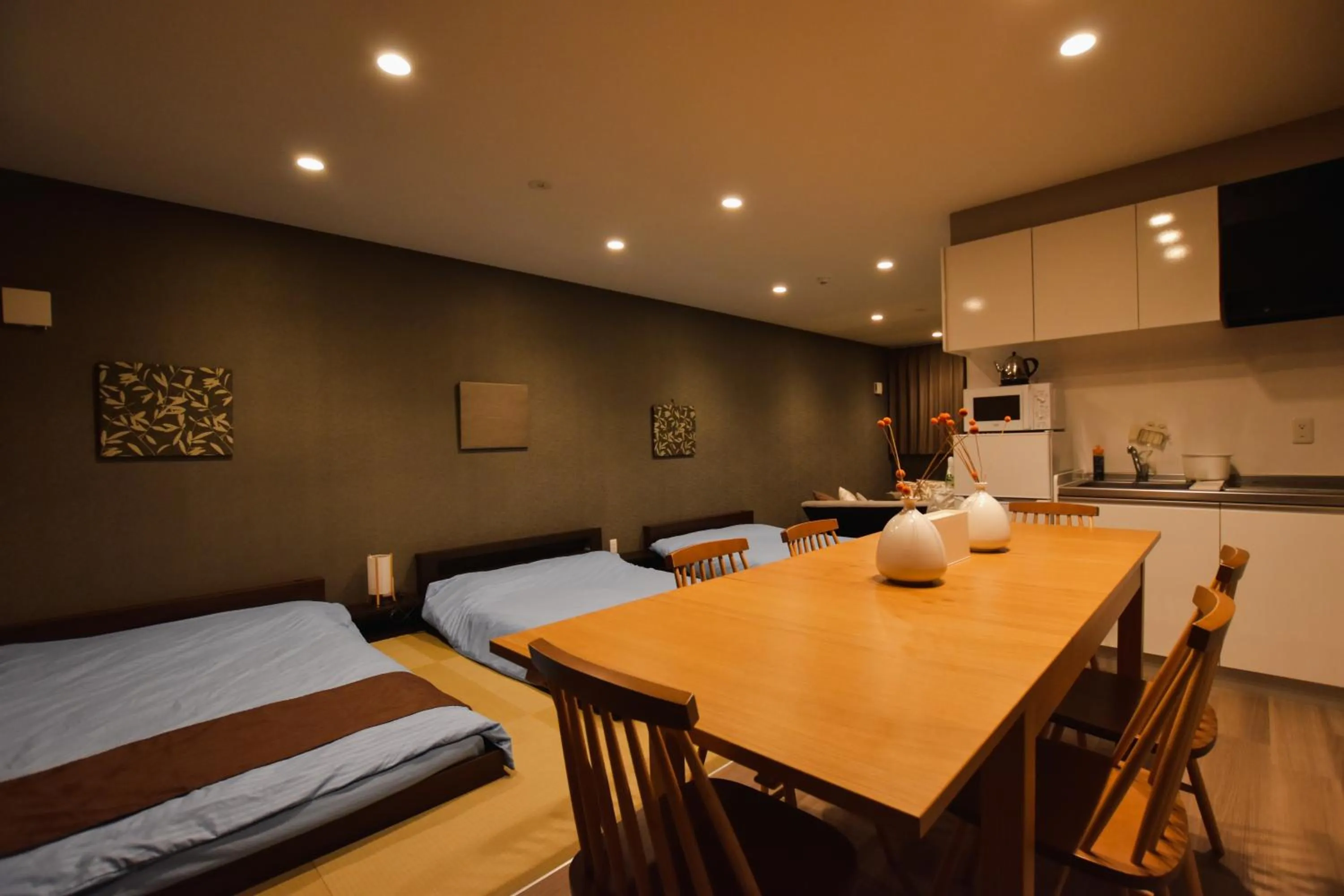 Dining area in PrimeRoom別府 GRANMAJESTA