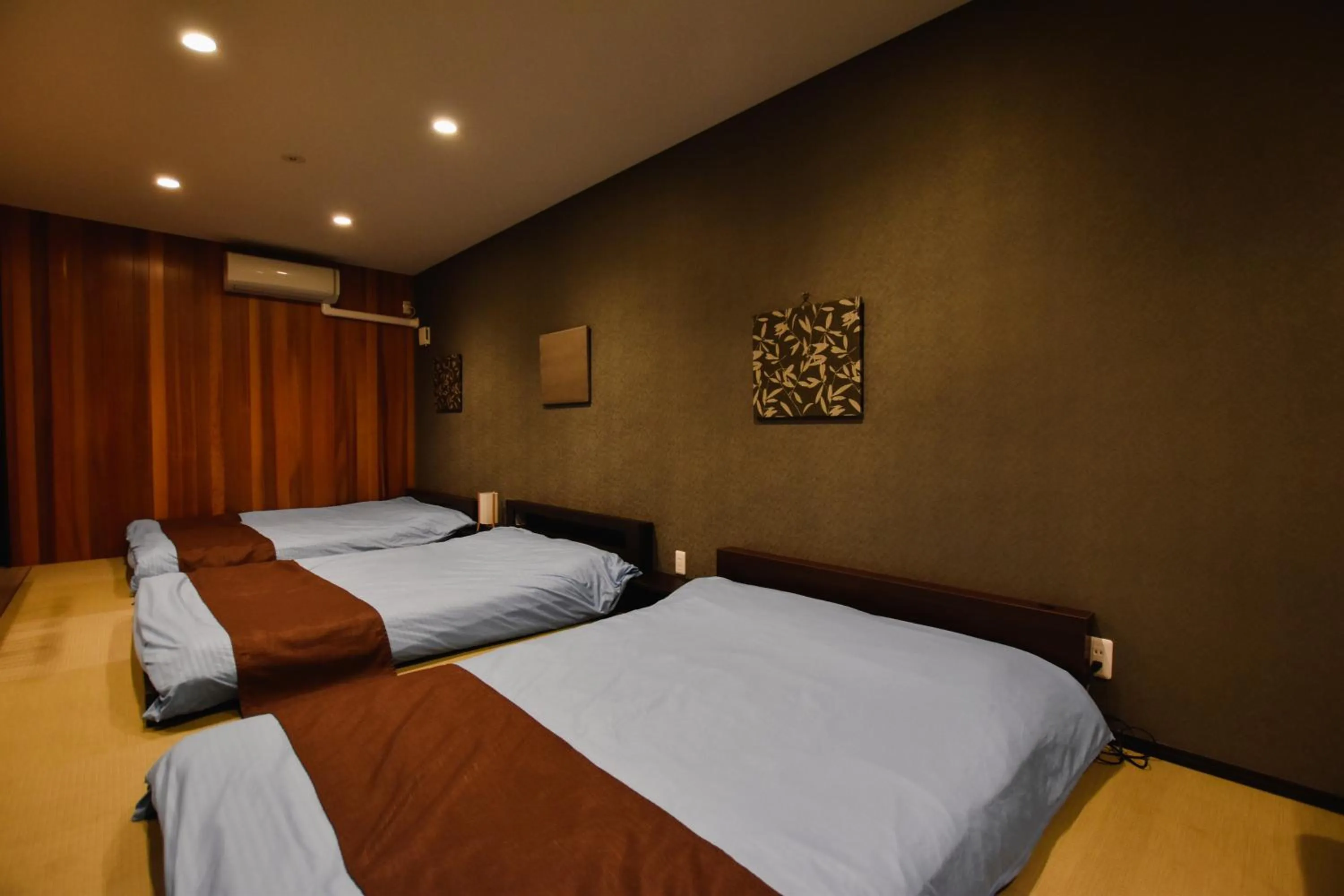 Bed in PrimeRoom別府 GRANMAJESTA