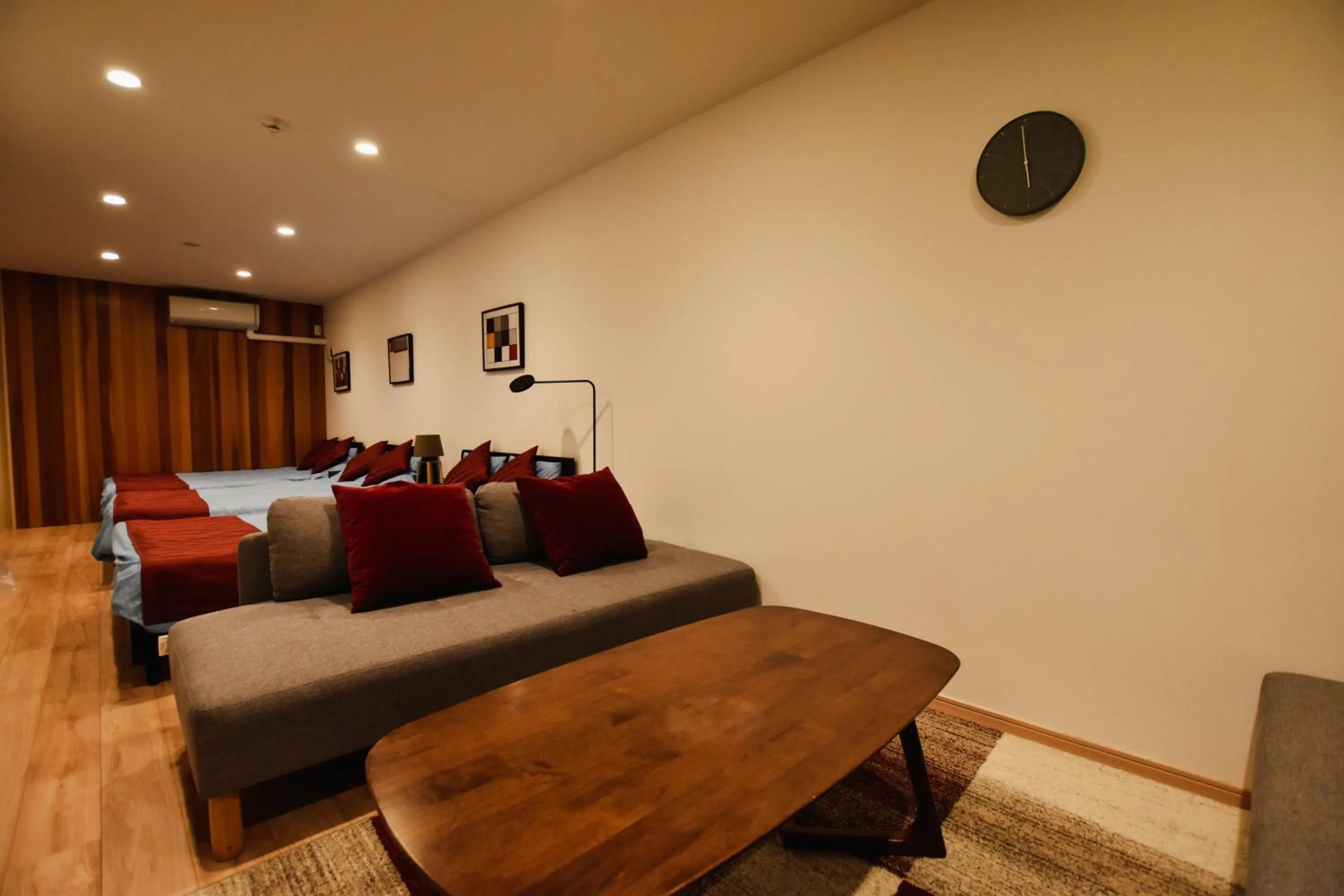 Living room in PrimeRoom別府 GRANMAJESTA