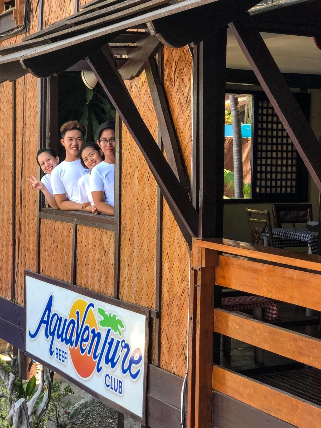 People in Aquaventure Reef Club