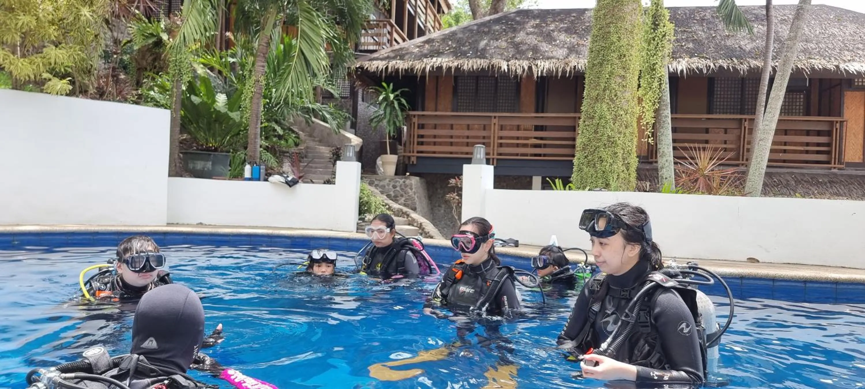 People in Aquaventure Reef Club