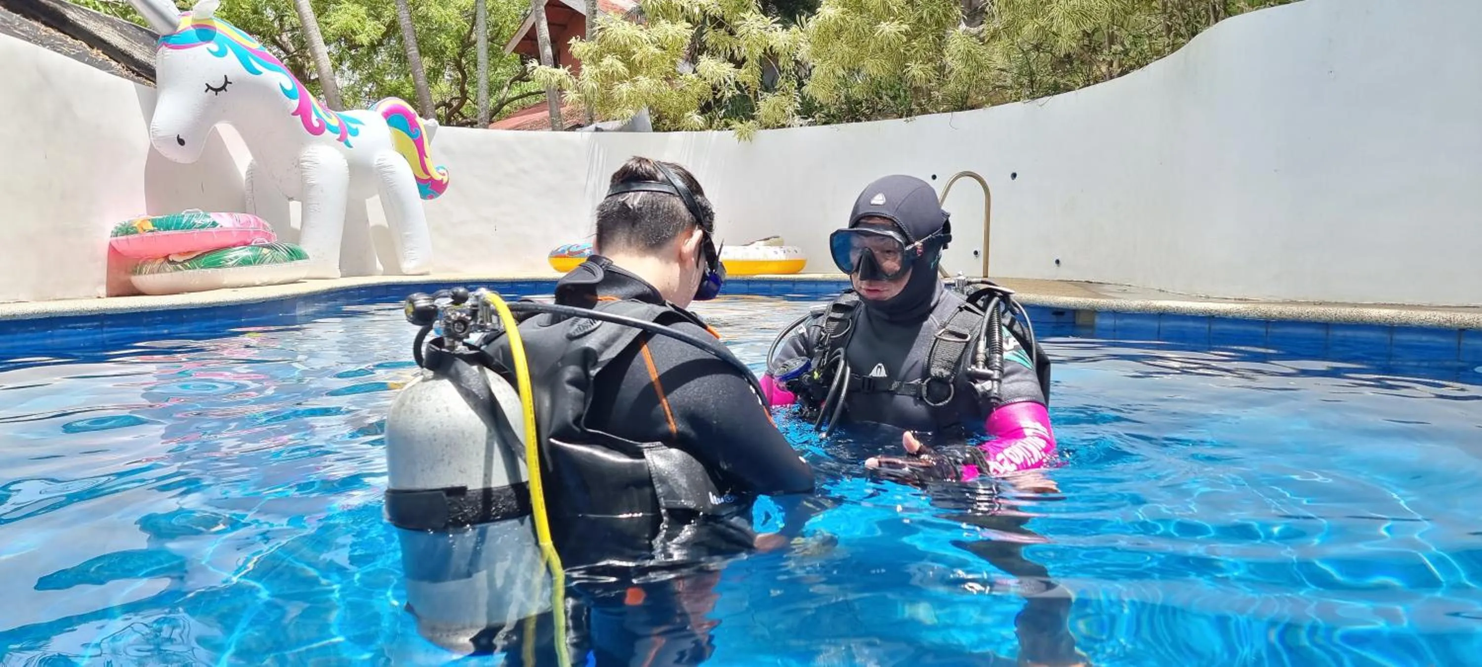 People in Aquaventure Reef Club