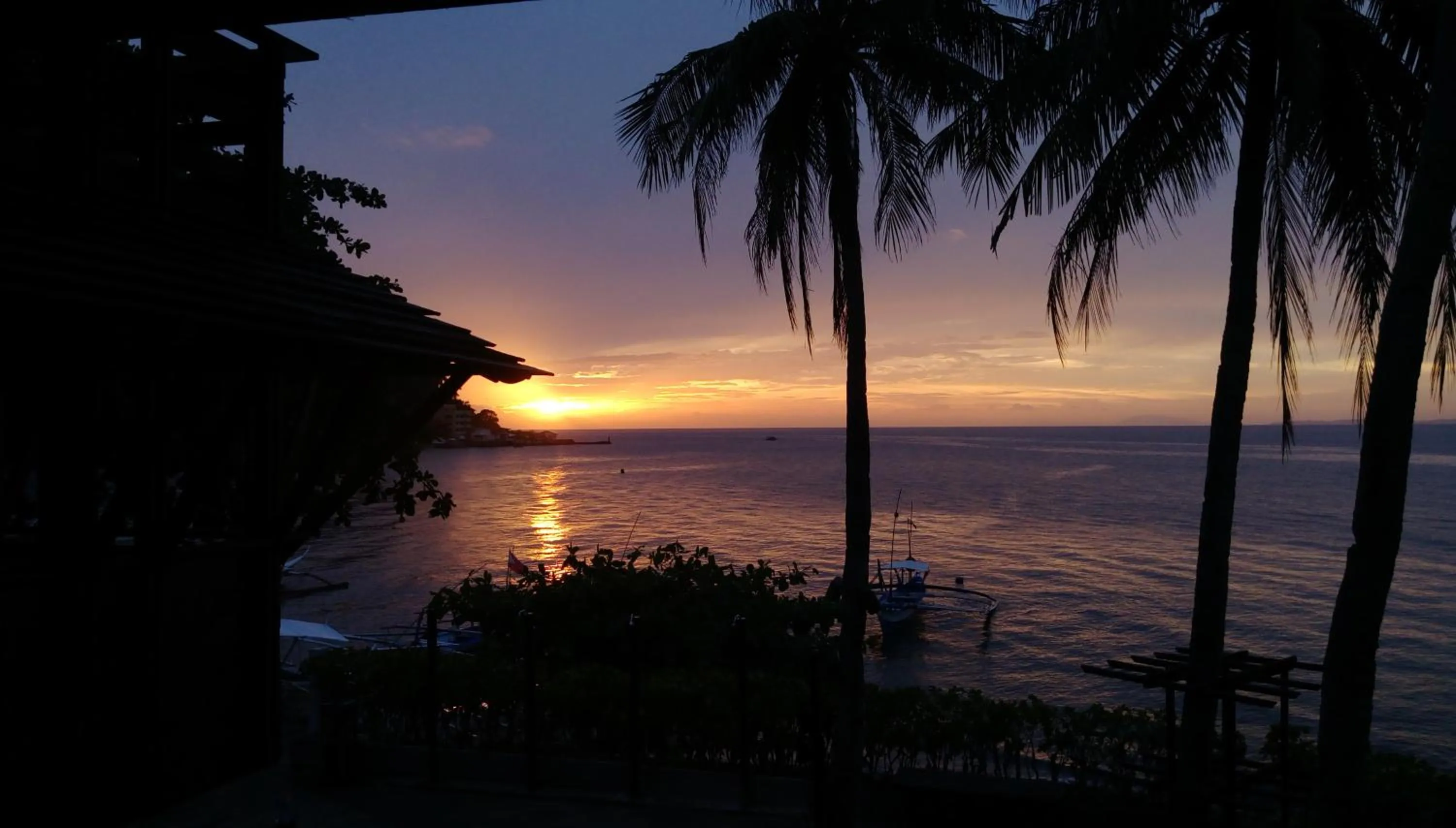 Sunset in Aquaventure Reef Club