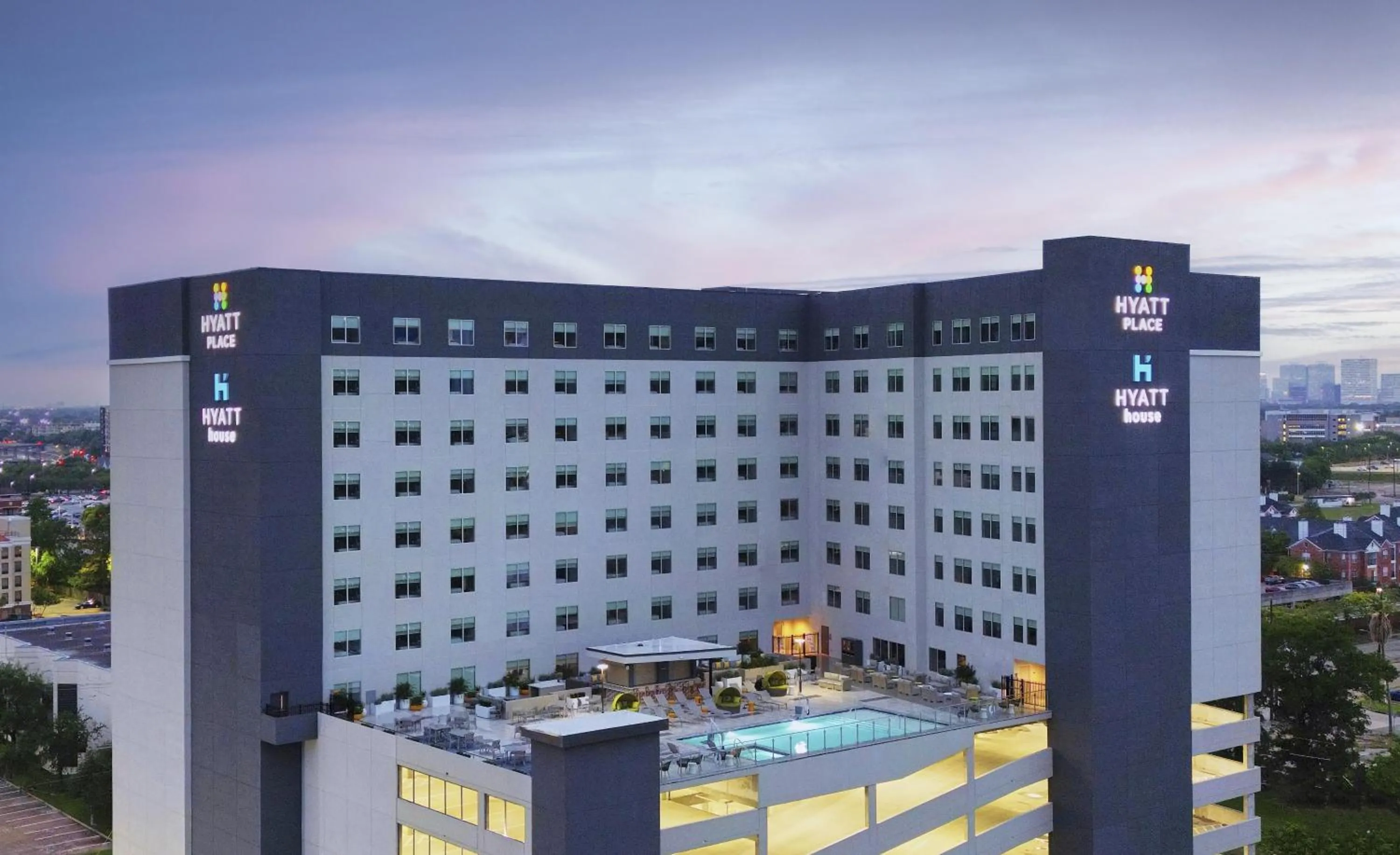 Property building in Hyatt House Houston Medical Center