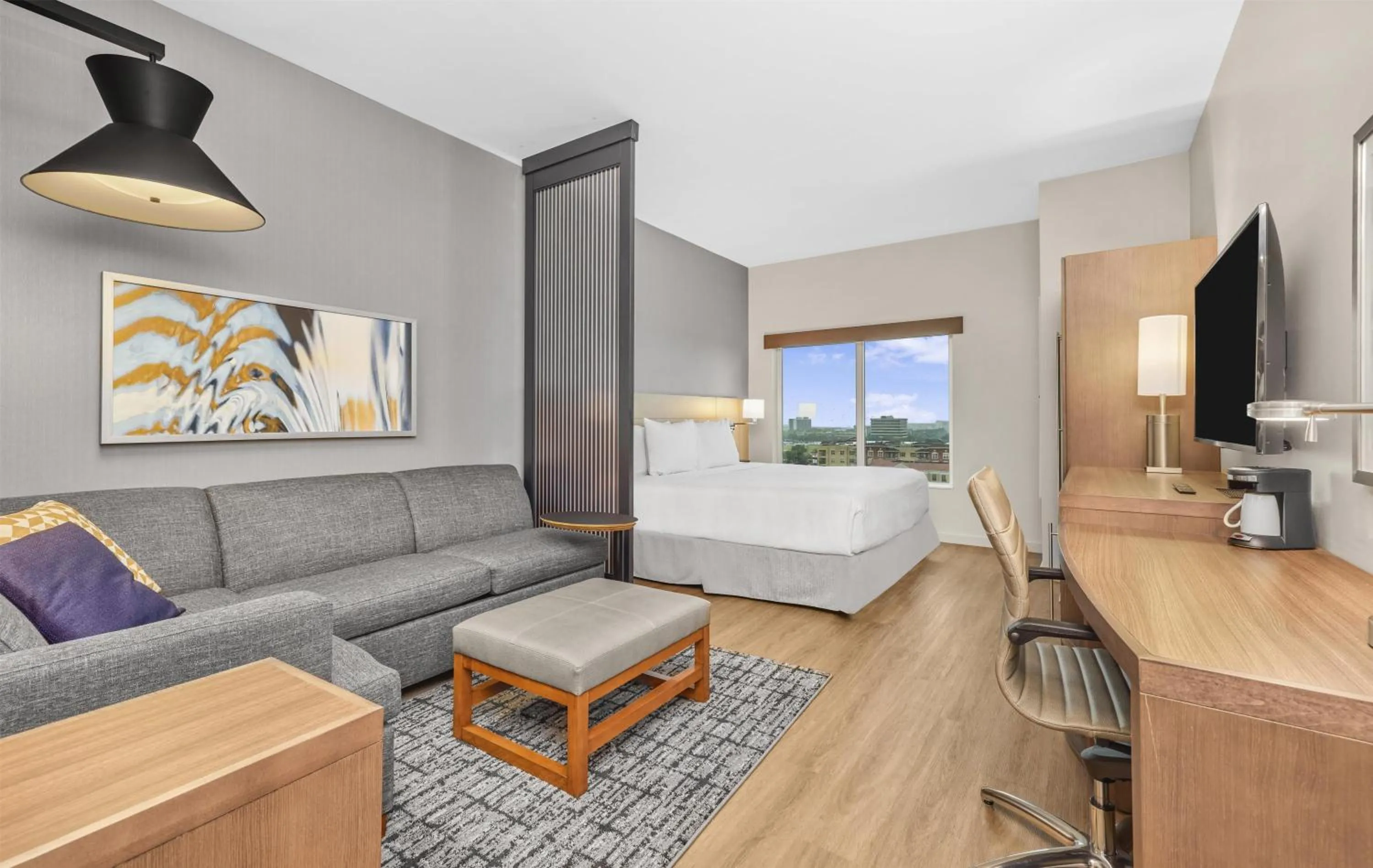 Bedroom, Bed in Hyatt Place Houston Medical Center